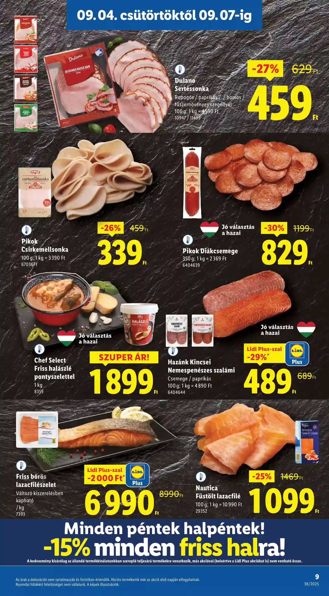 Lidl akciós újság 36. hét (Érvényes 09.04-től) (69 oldal)