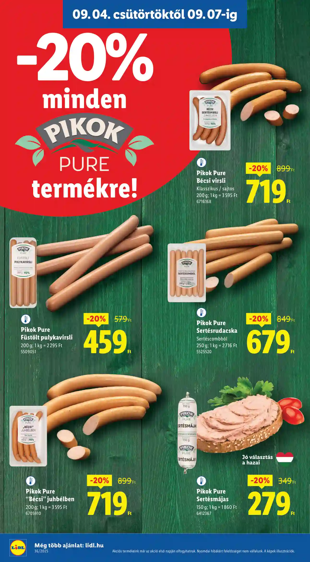 Lidl akciós újság 36. hét (Érvényes 09.04-től) (70 oldal)