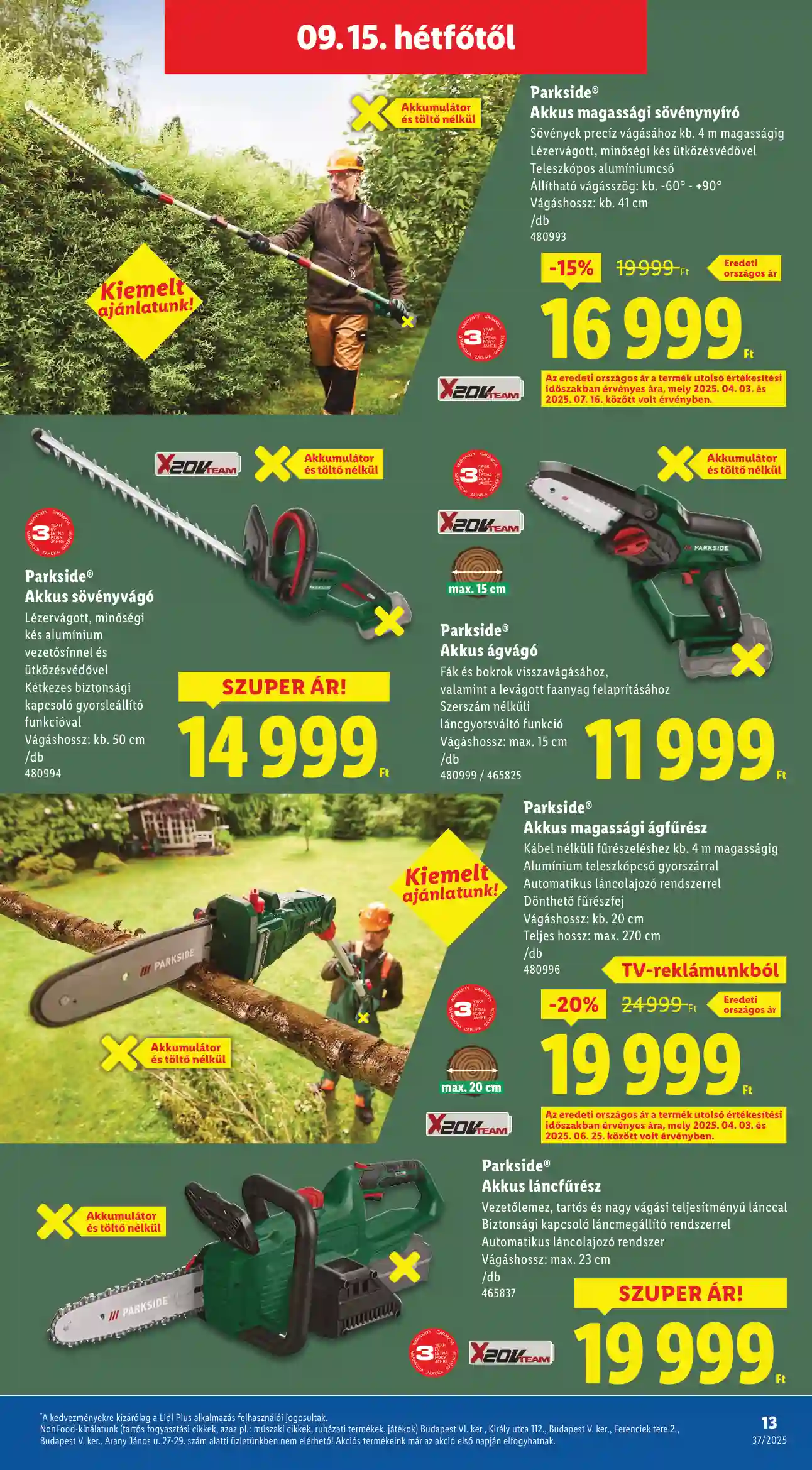 Lidl akciós újság 37. hét (Érvényes 09.11-től) (5 oldal)