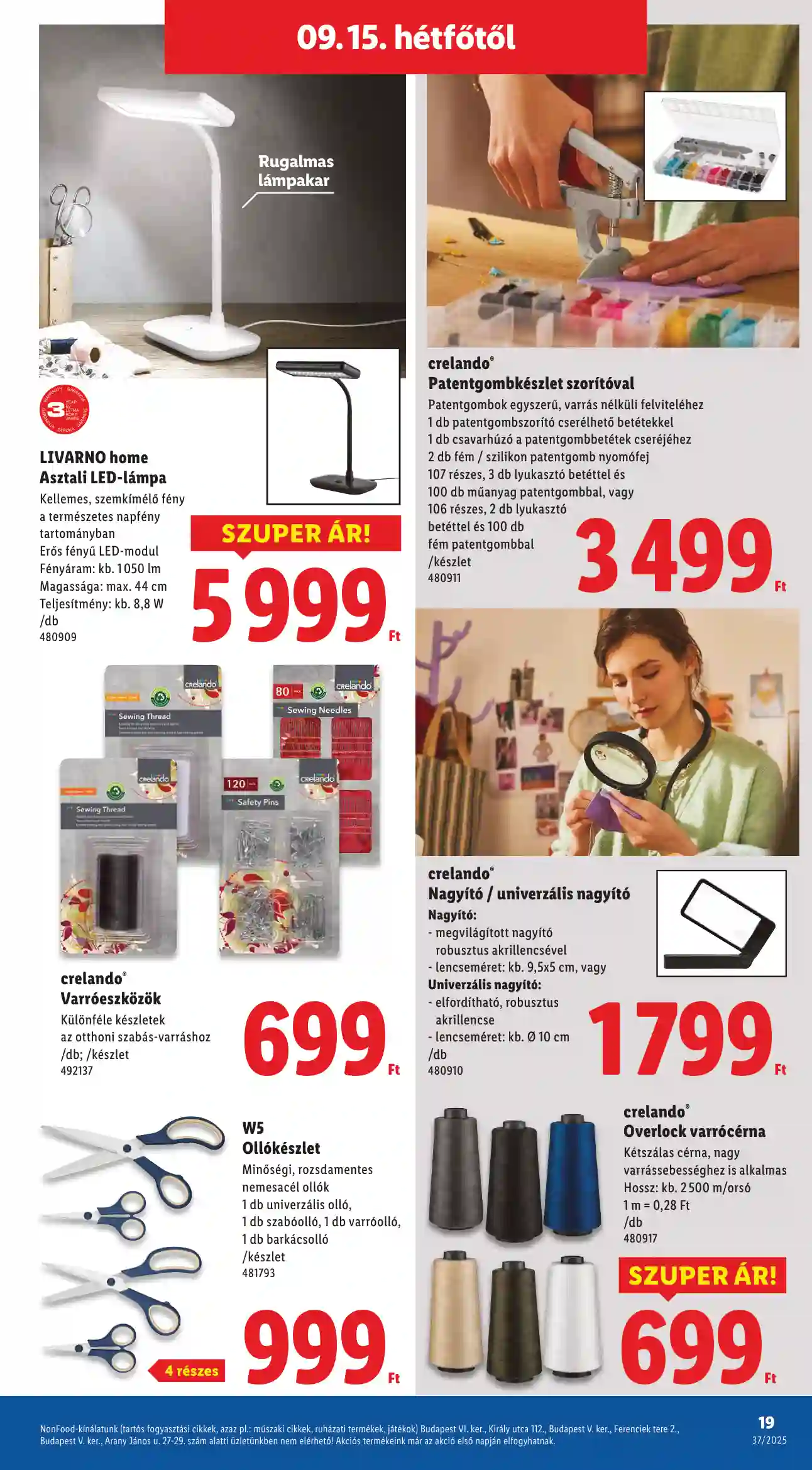 Lidl akciós újság 37. hét (Érvényes 09.11-től) (11 oldal)
