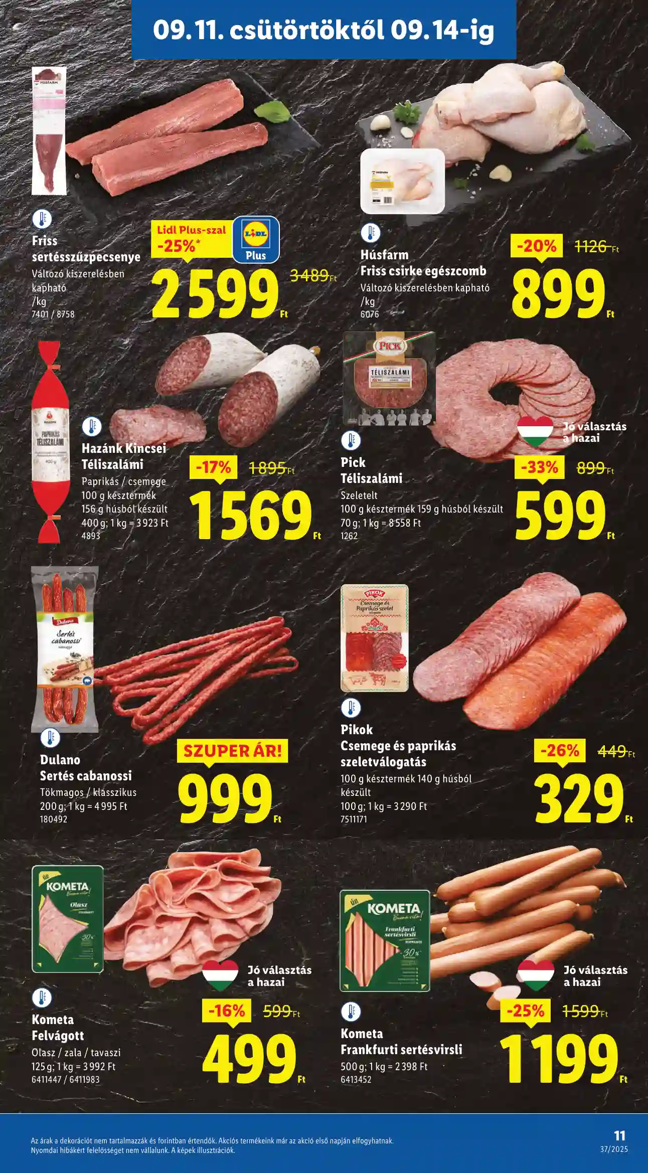 Lidl akciós újság 37. hét (Érvényes 09.11-től) (3 oldal)