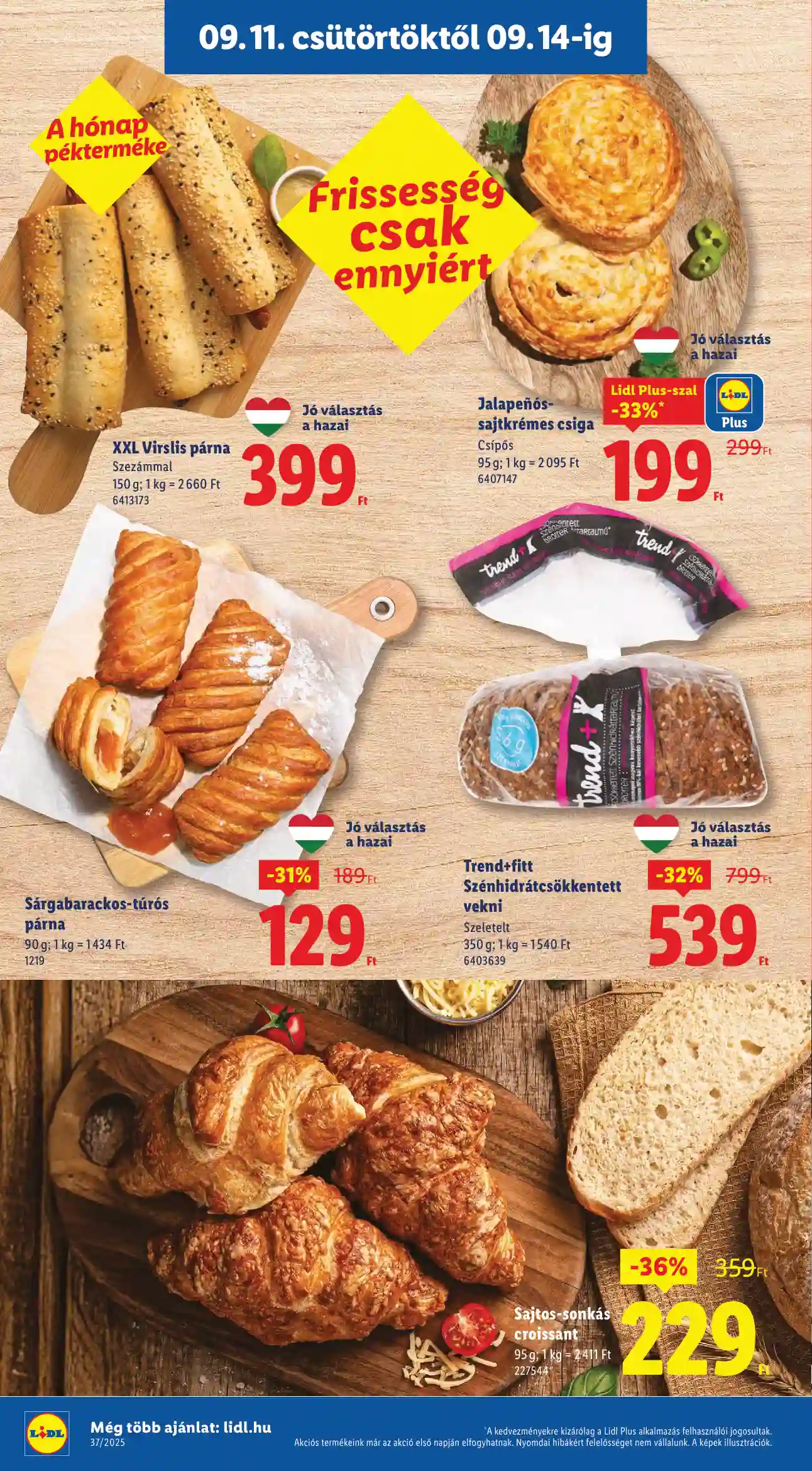 Lidl akciós újság 37. hét (Érvényes 09.11-től) (4 oldal)