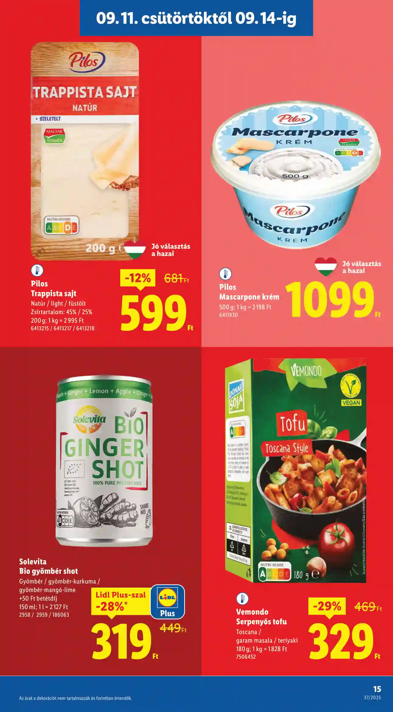Lidl akciós újság 37. hét (Érvényes 09.11-től) (7 oldal)