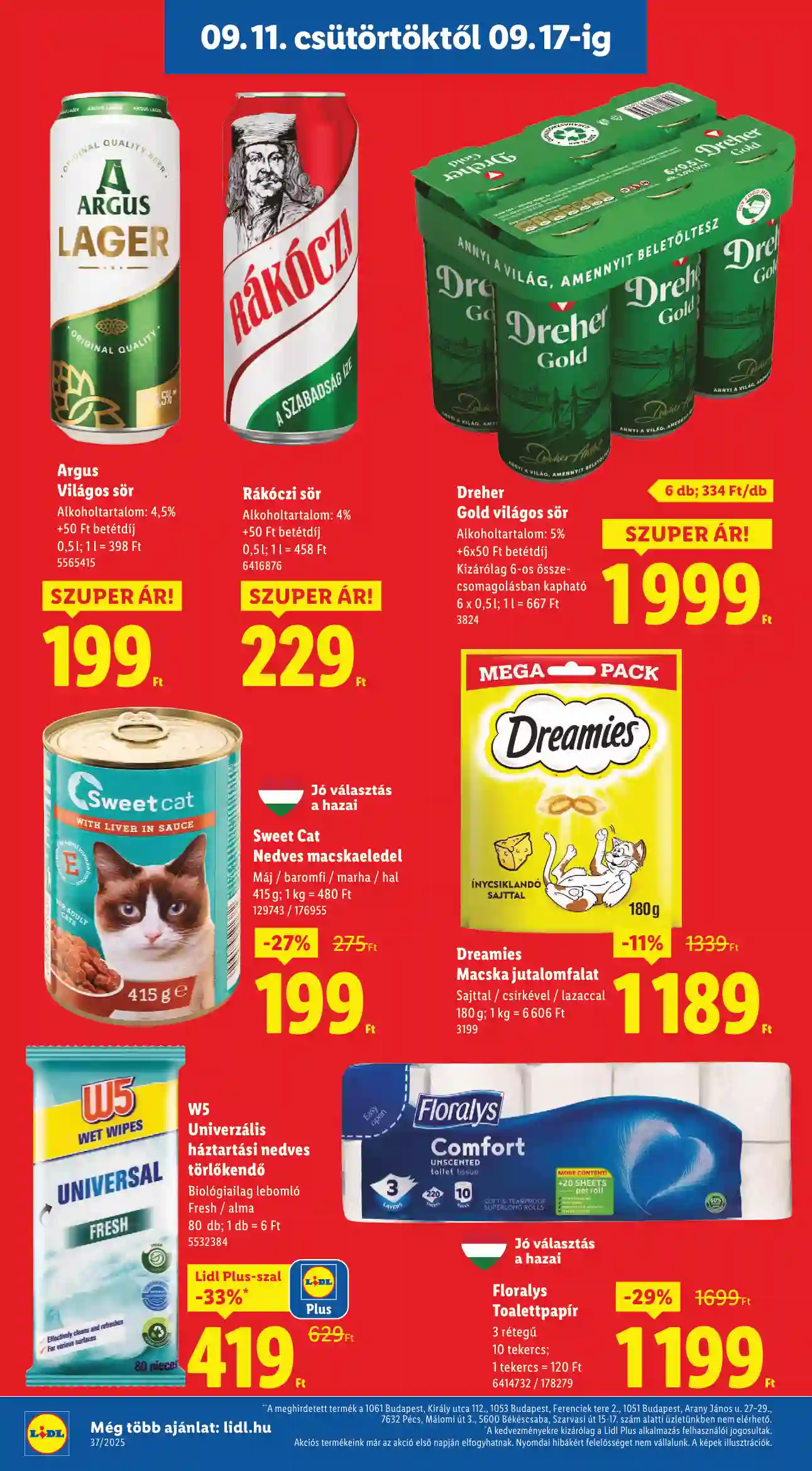 Lidl akciós újság 37. hét (Érvényes 09.11-től) (12 oldal)