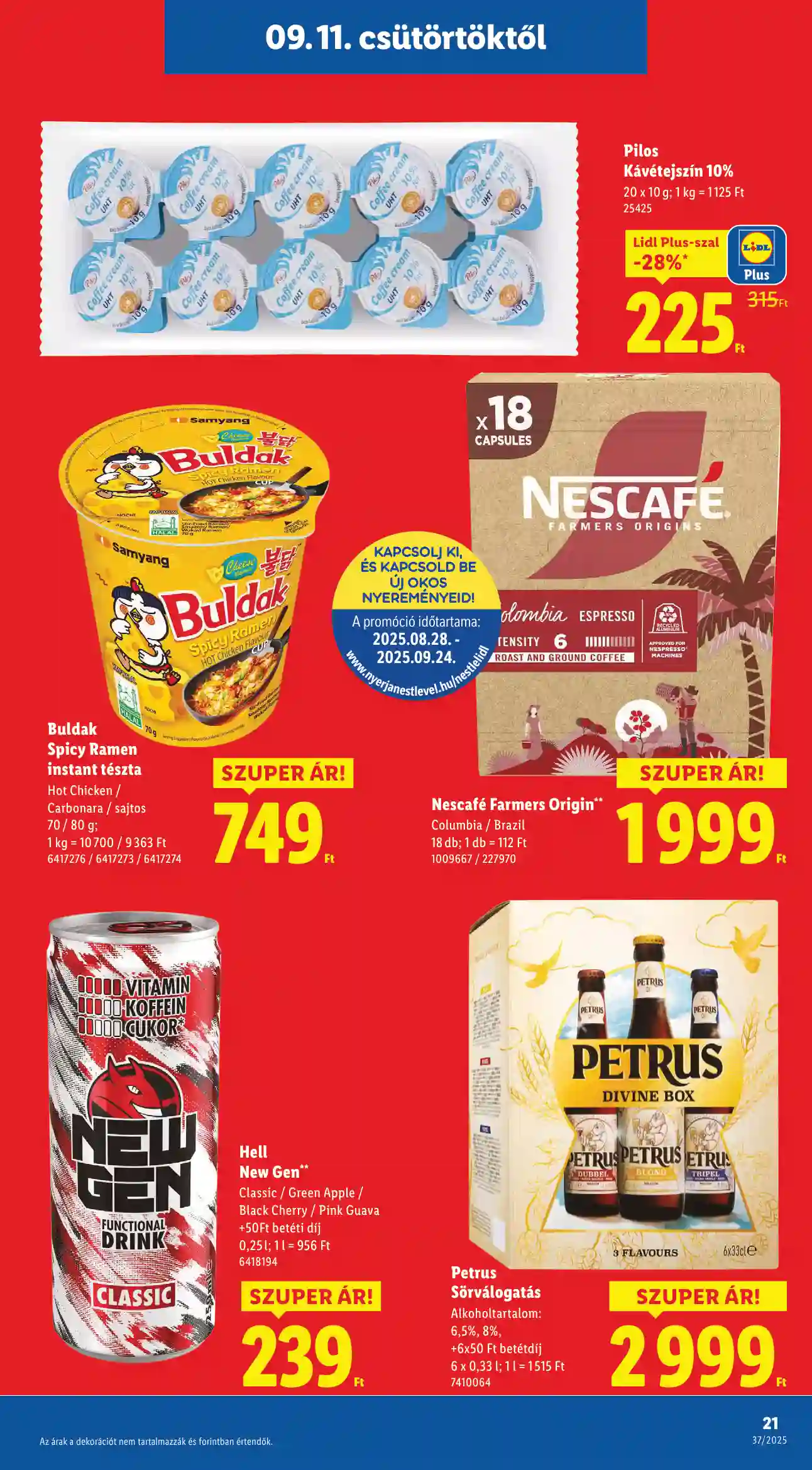 Lidl akciós újság 37. hét (Érvényes 09.11-től) (14 oldal)