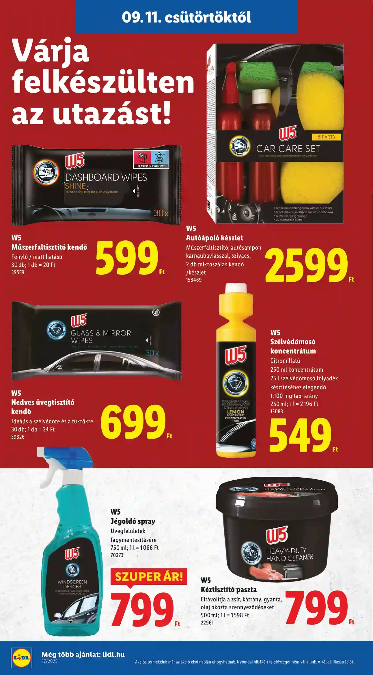 Lidl akciós újság 37. hét (Érvényes 09.11-től) (17 oldal)
