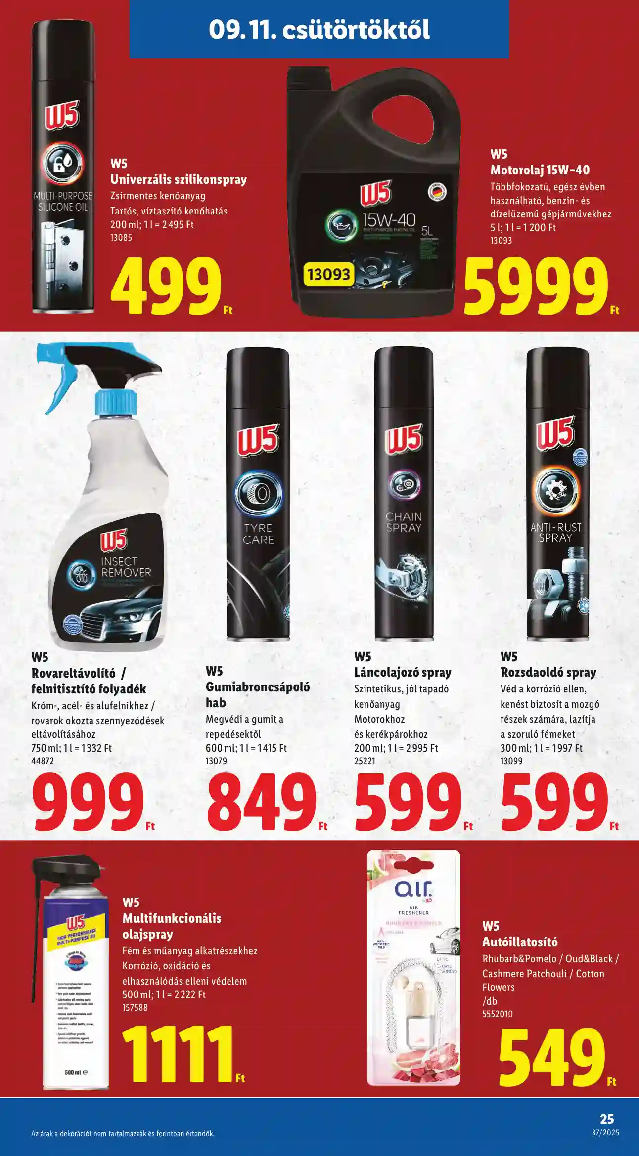 Lidl akciós újság 37. hét (Érvényes 09.11-től) (18 oldal)