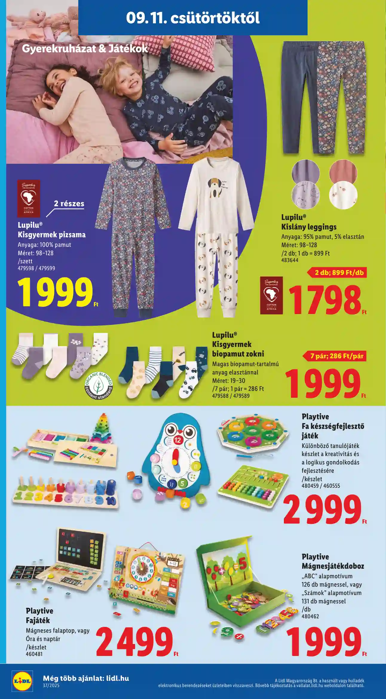 Lidl akciós újság 37. hét (Érvényes 09.11-től) (23 oldal)