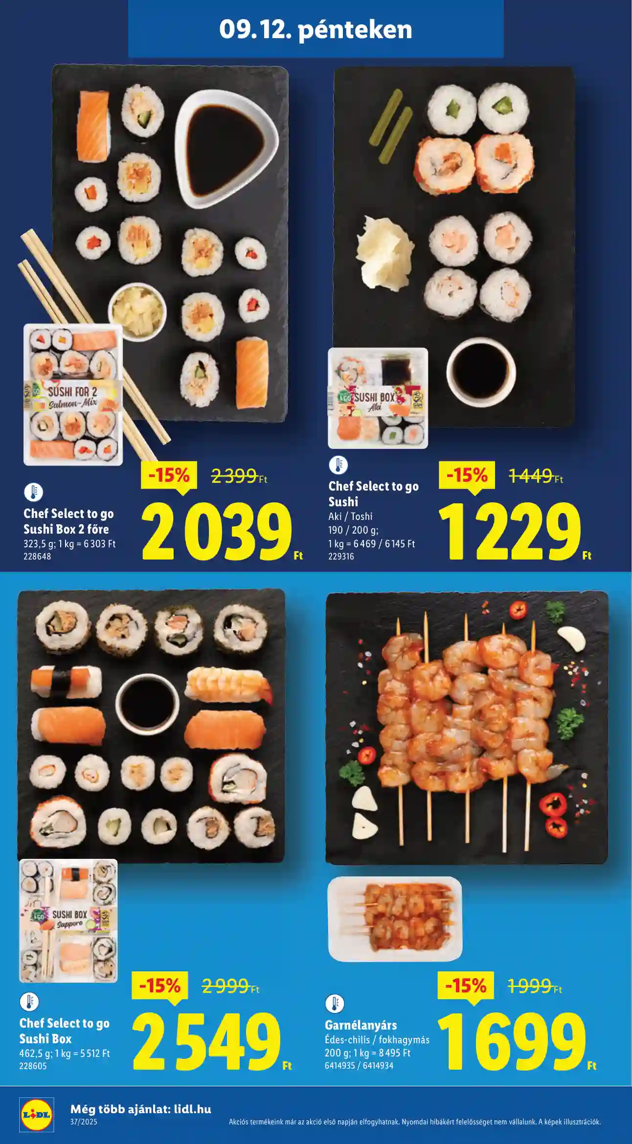 Lidl akciós újság 37. hét (Érvényes 09.11-től) (32 oldal)