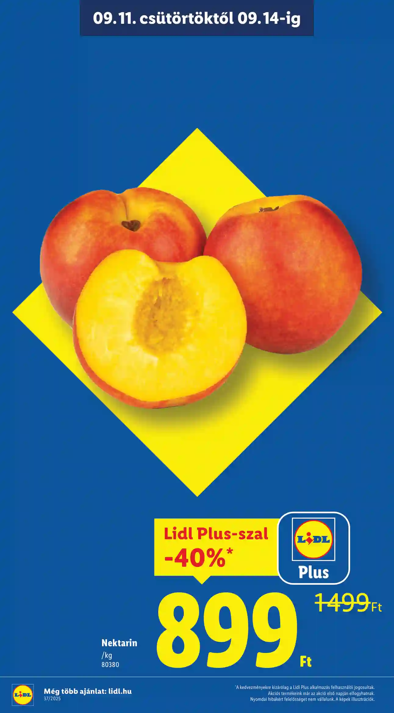 Lidl akciós újság 37. hét (Érvényes 09.11-től) (46 oldal)