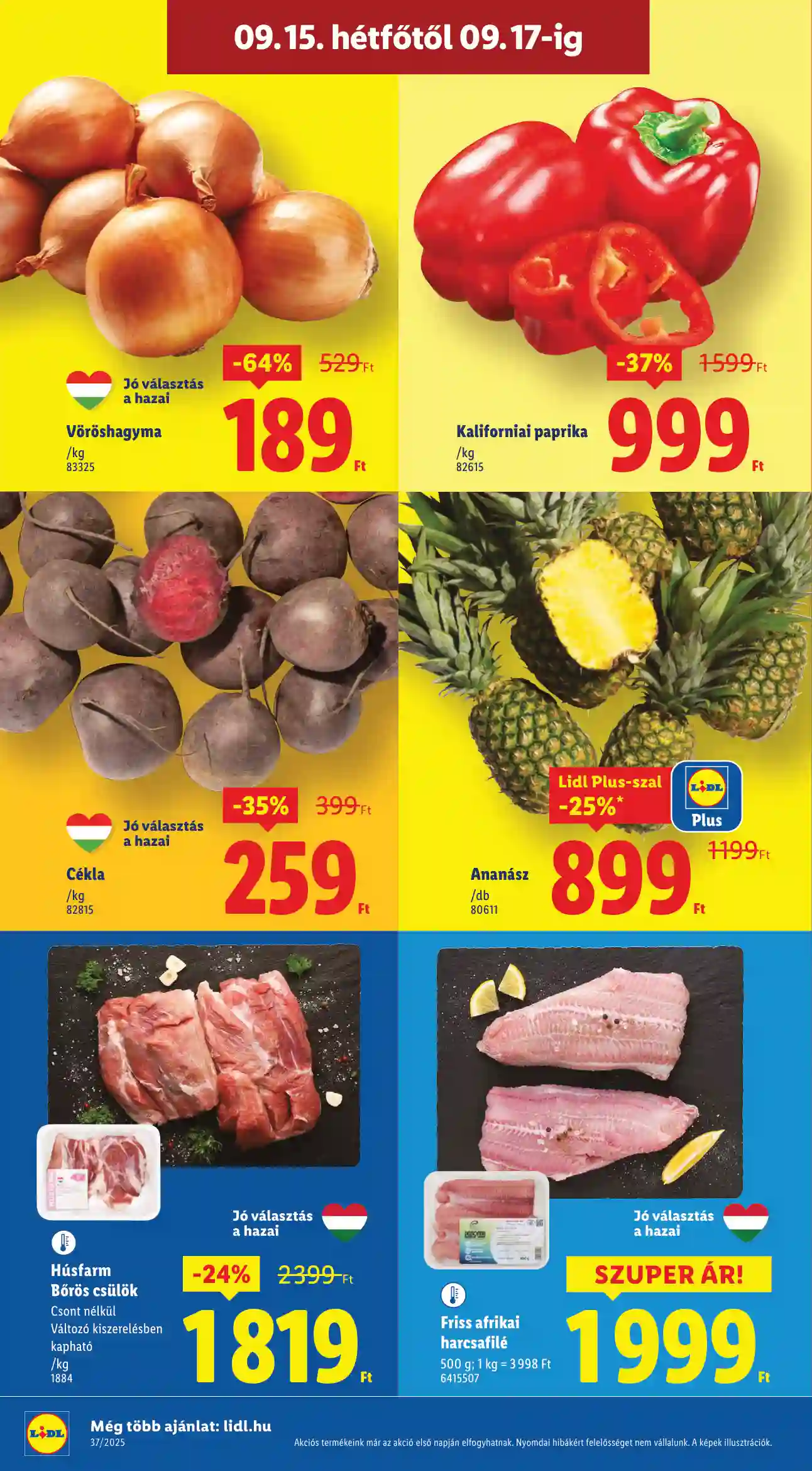 Lidl akciós újság 37. hét (Érvényes 09.11-től) (48 oldal)