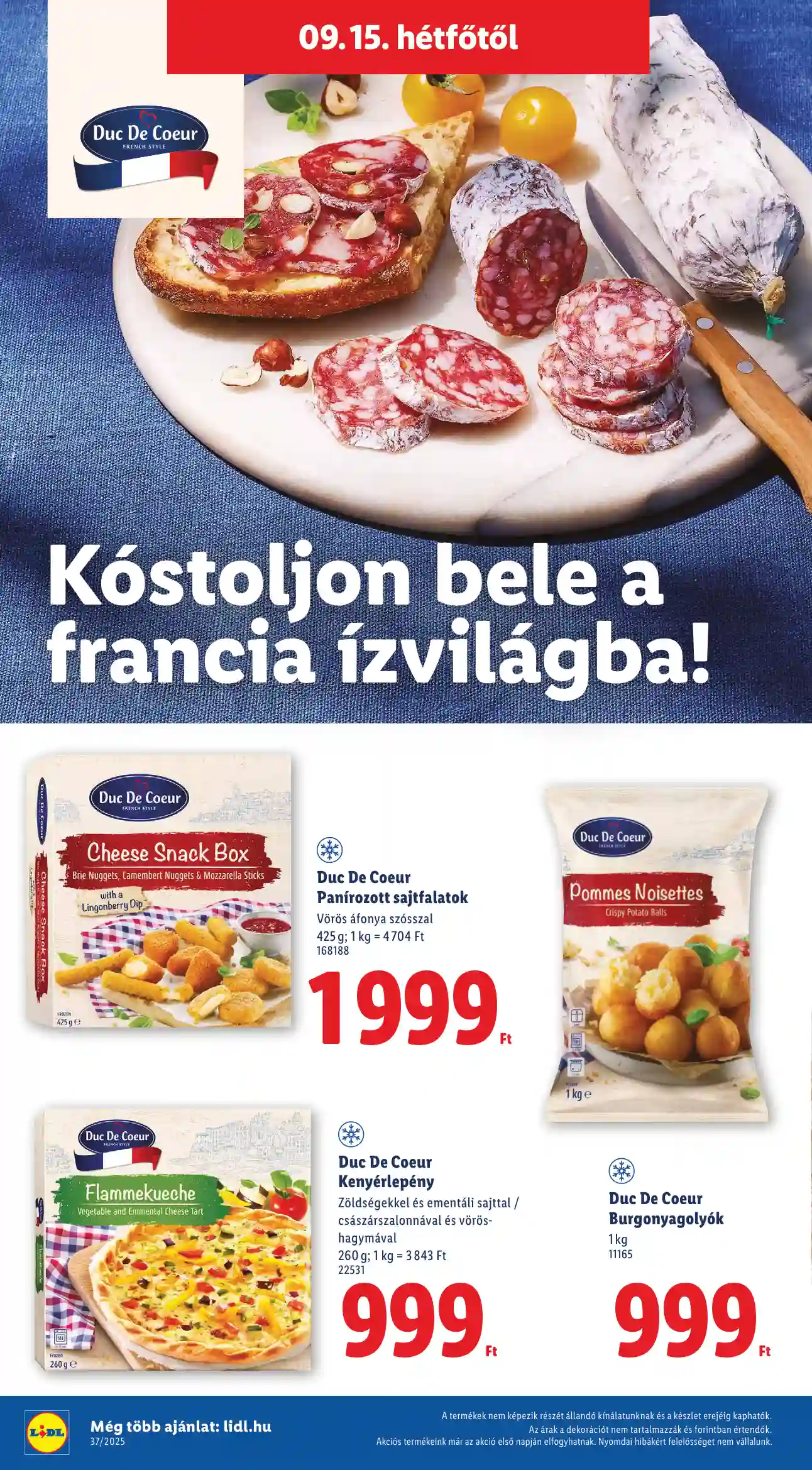 Lidl akciós újság 37. hét (Érvényes 09.11-től) (52 oldal)