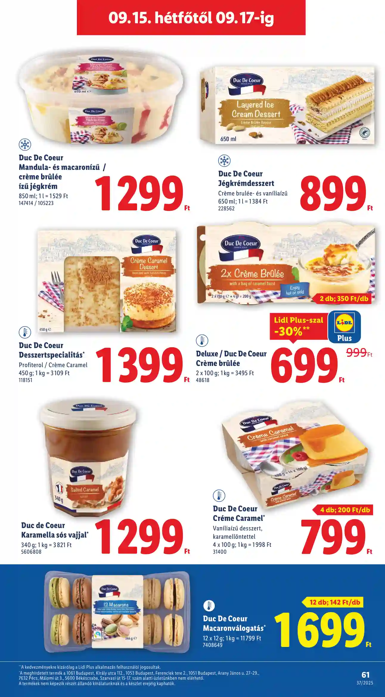 Lidl akciós újság 37. hét (Érvényes 09.11-től) (58 oldal)