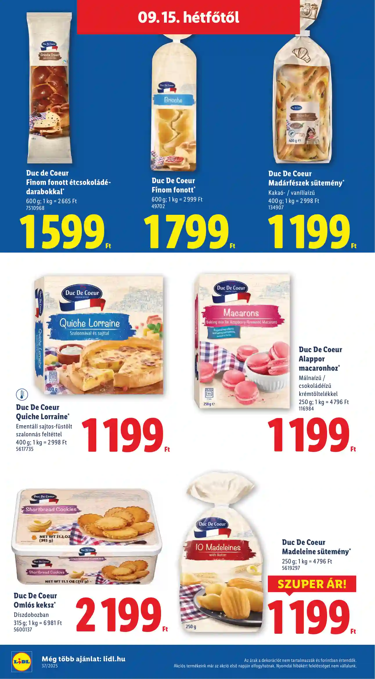 Lidl akciós újság 37. hét (Érvényes 09.11-től) (59 oldal)