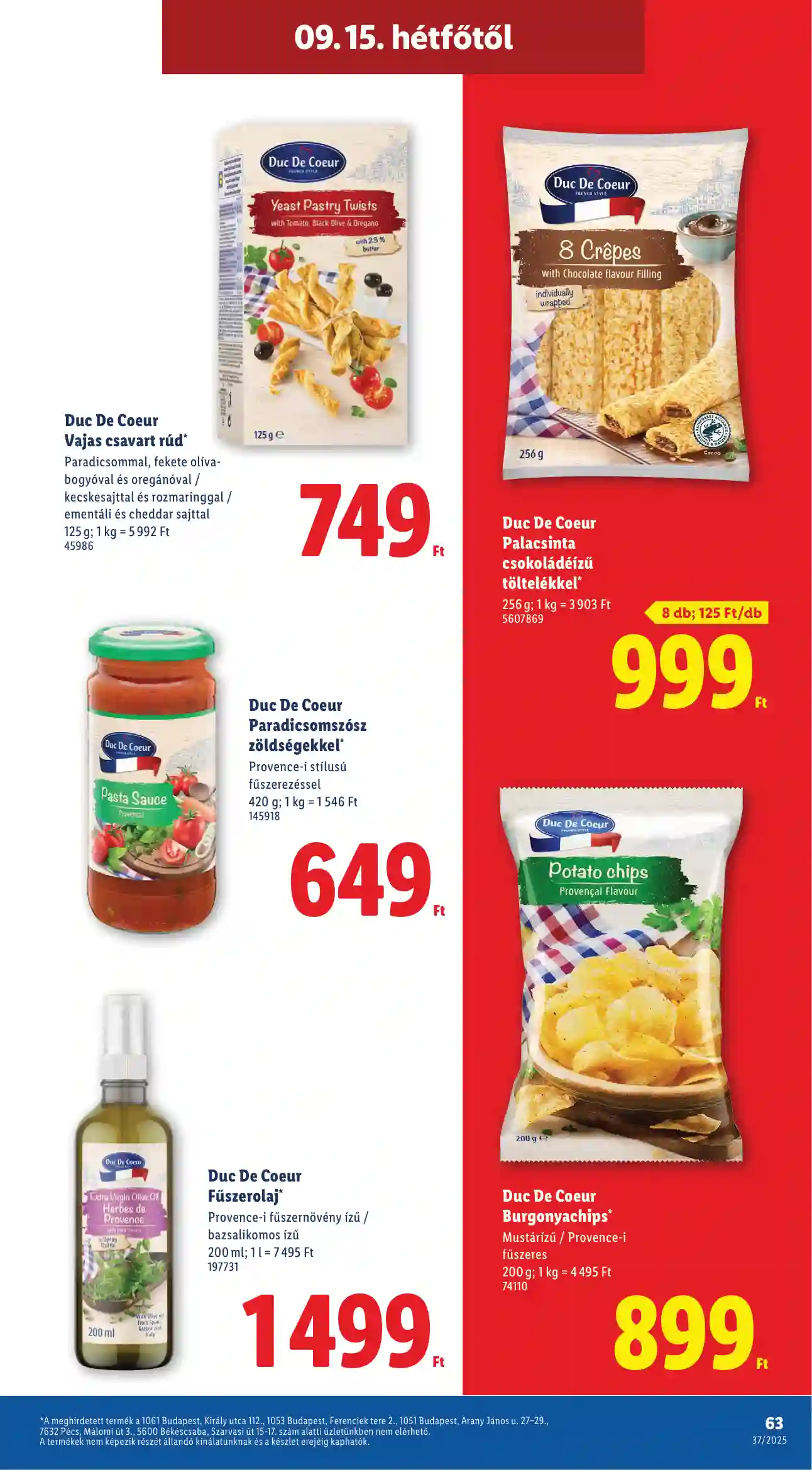 Lidl akciós újság 37. hét (Érvényes 09.11-től) (60 oldal)