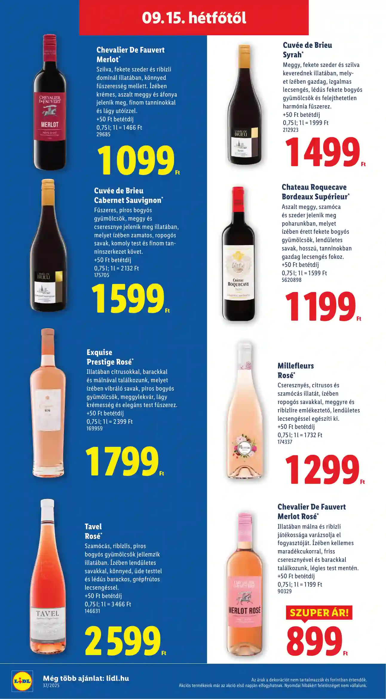 Lidl akciós újság 37. hét (Érvényes 09.11-től) (61 oldal)