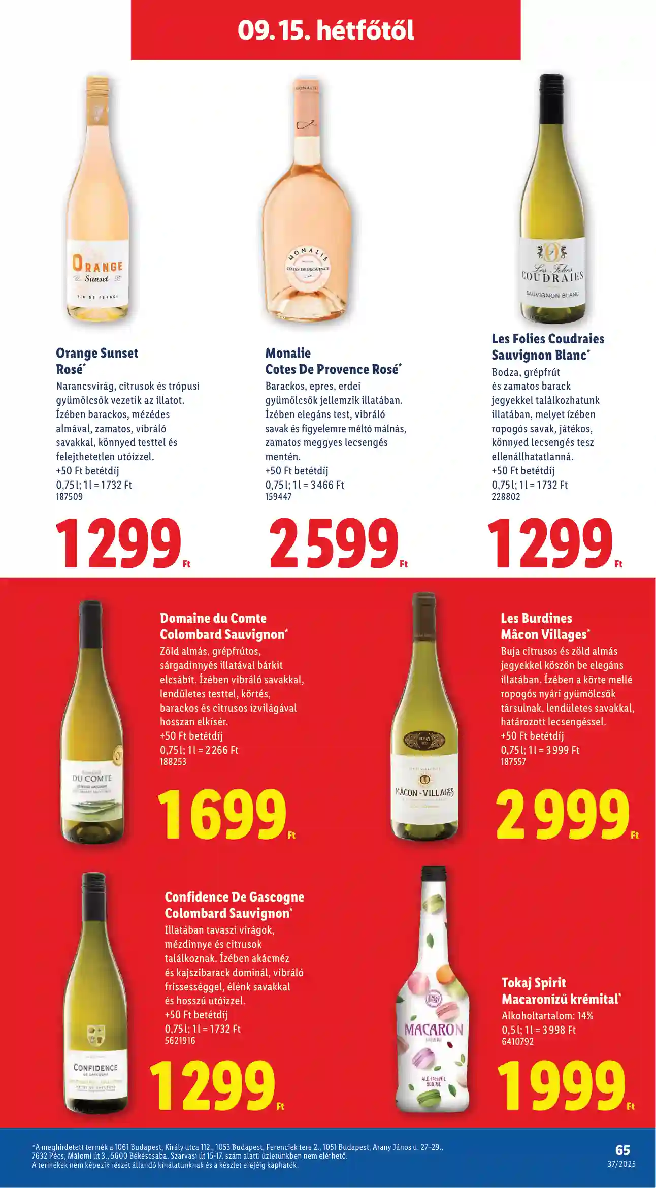 Lidl akciós újság 37. hét (Érvényes 09.11-től) (62 oldal)