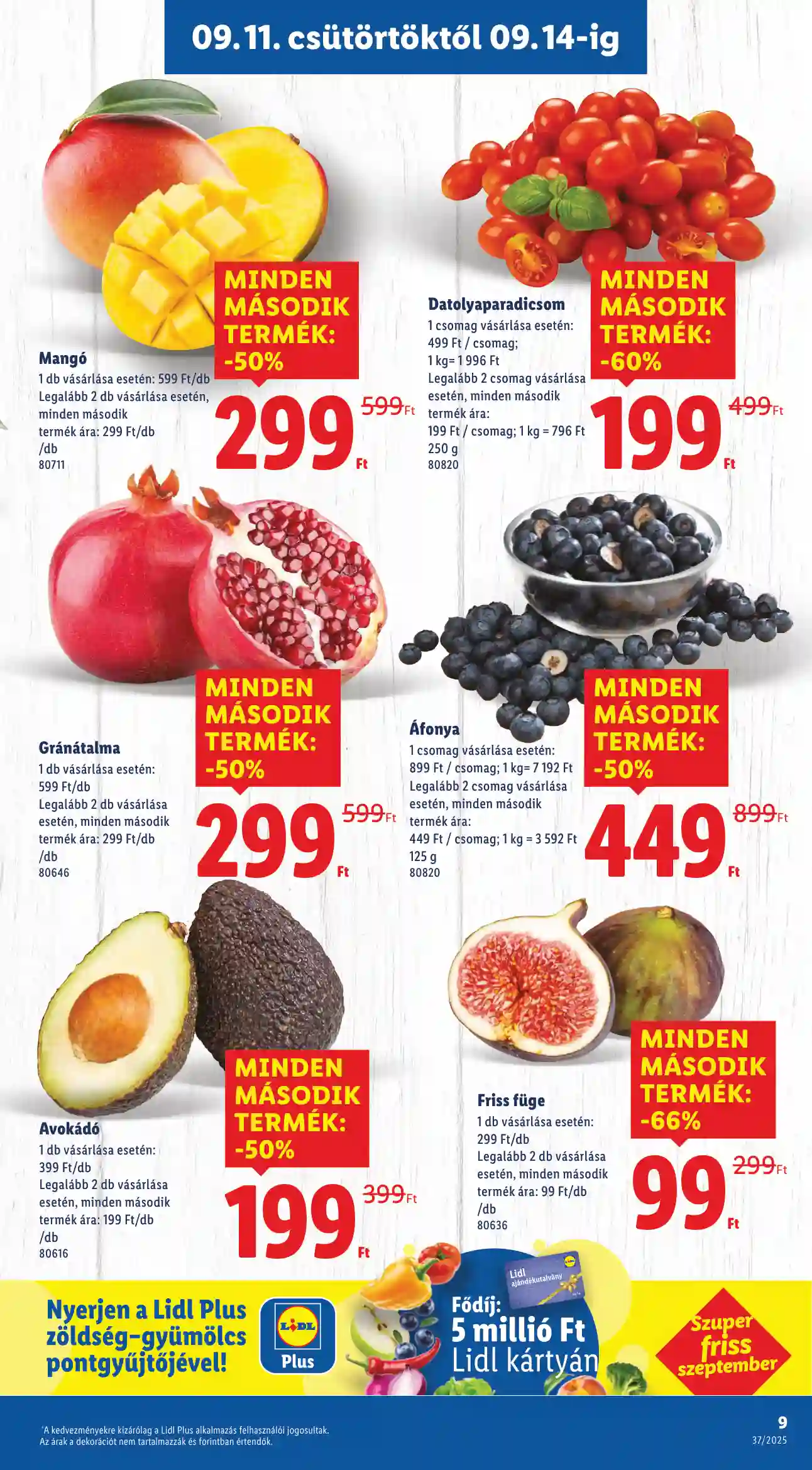 Lidl akciós újság 37. hét (Érvényes 09.11-től) (65 oldal)