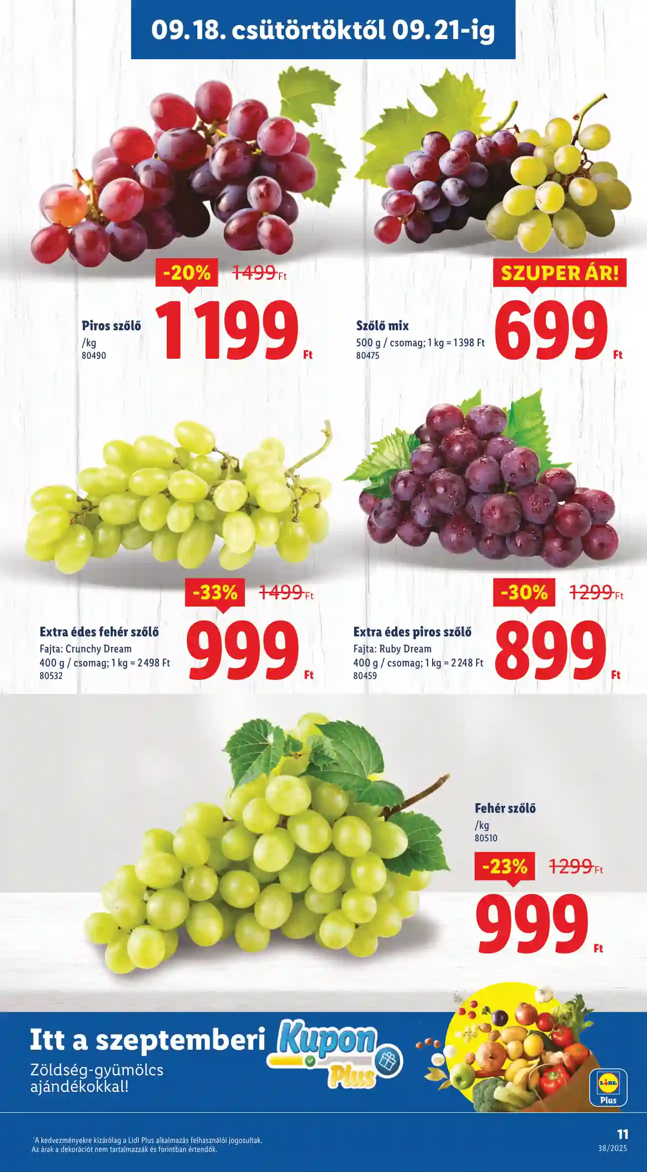 Lidl akciós újság 38. hét (Érvényes 09.18-től) (3 oldal)
