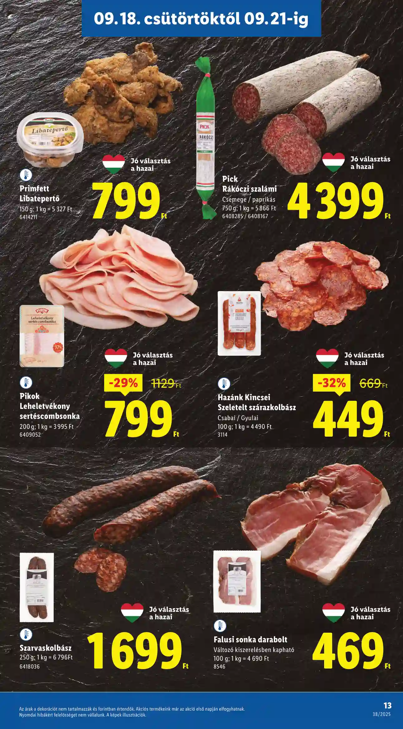 Lidl akciós újság 38. hét (Érvényes 09.18-től) (5 oldal)