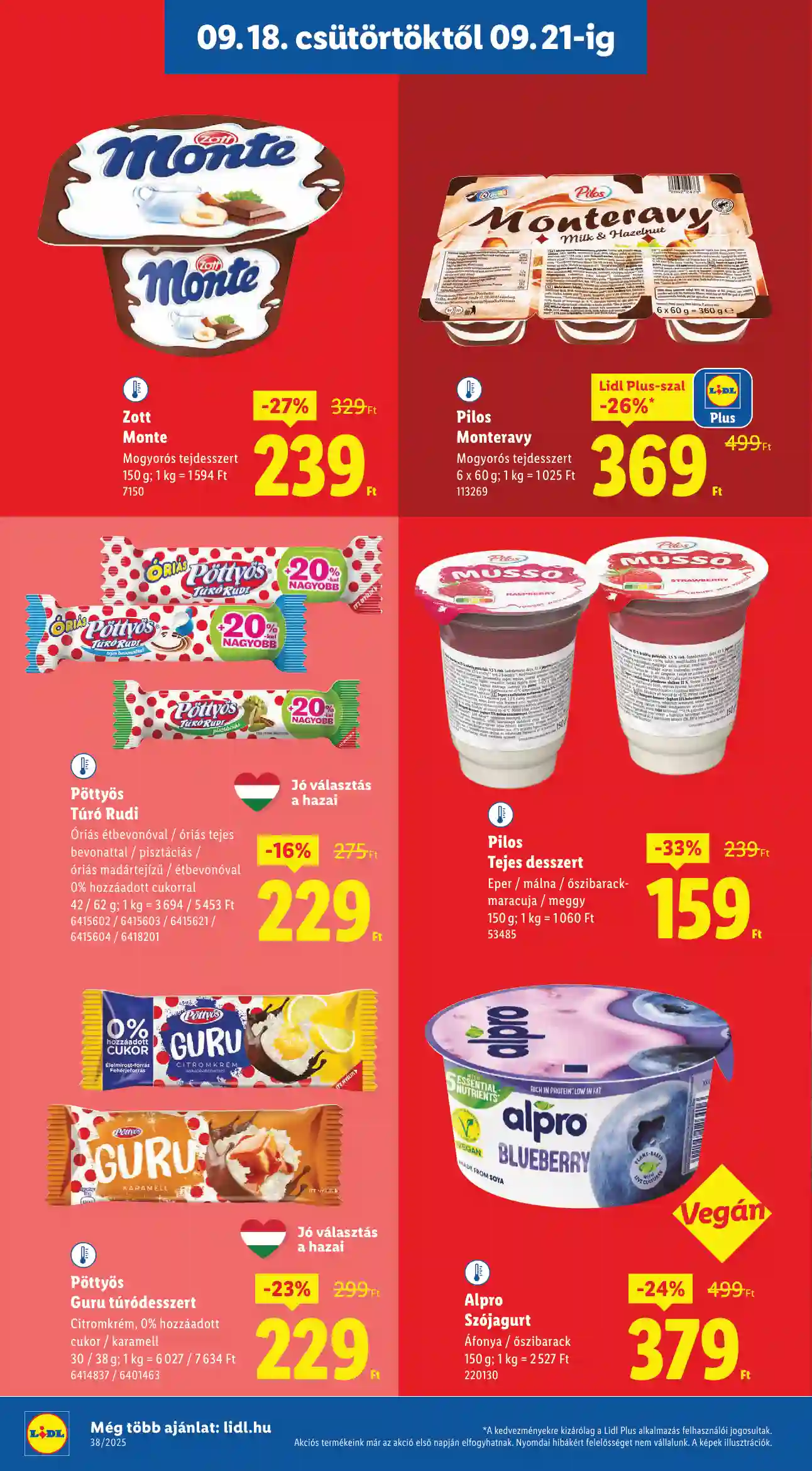 Lidl akciós újság 38. hét (Érvényes 09.18-től) (8 oldal)