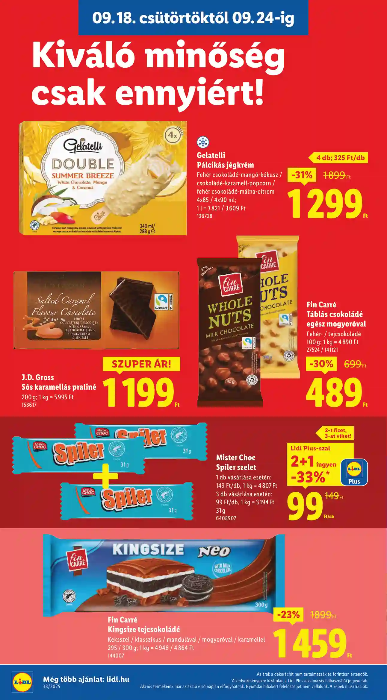 Lidl akciós újság 38. hét (Érvényes 09.18-től) (10 oldal)