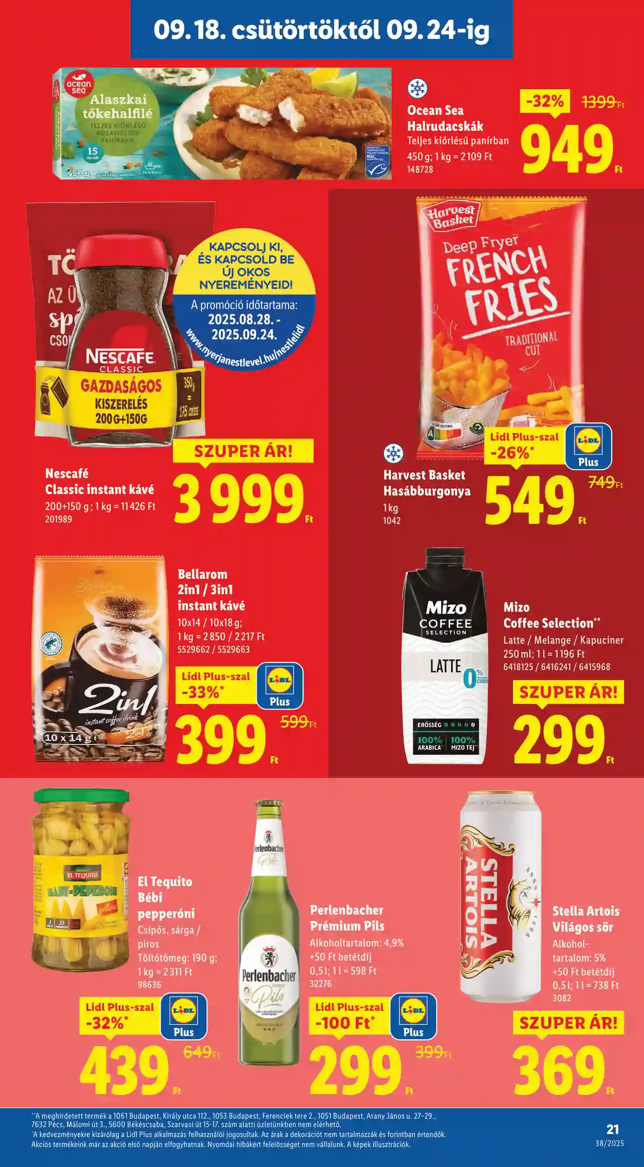 Lidl akciós újság 38. hét (Érvényes 09.18-től) (14 oldal)