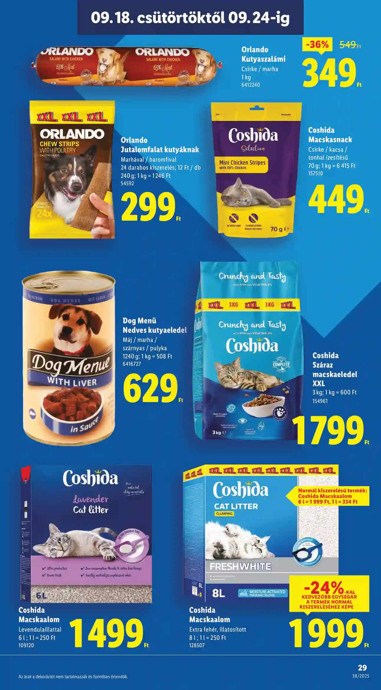 Lidl akciós újság 38. hét (Érvényes 09.18-től) (22 oldal)