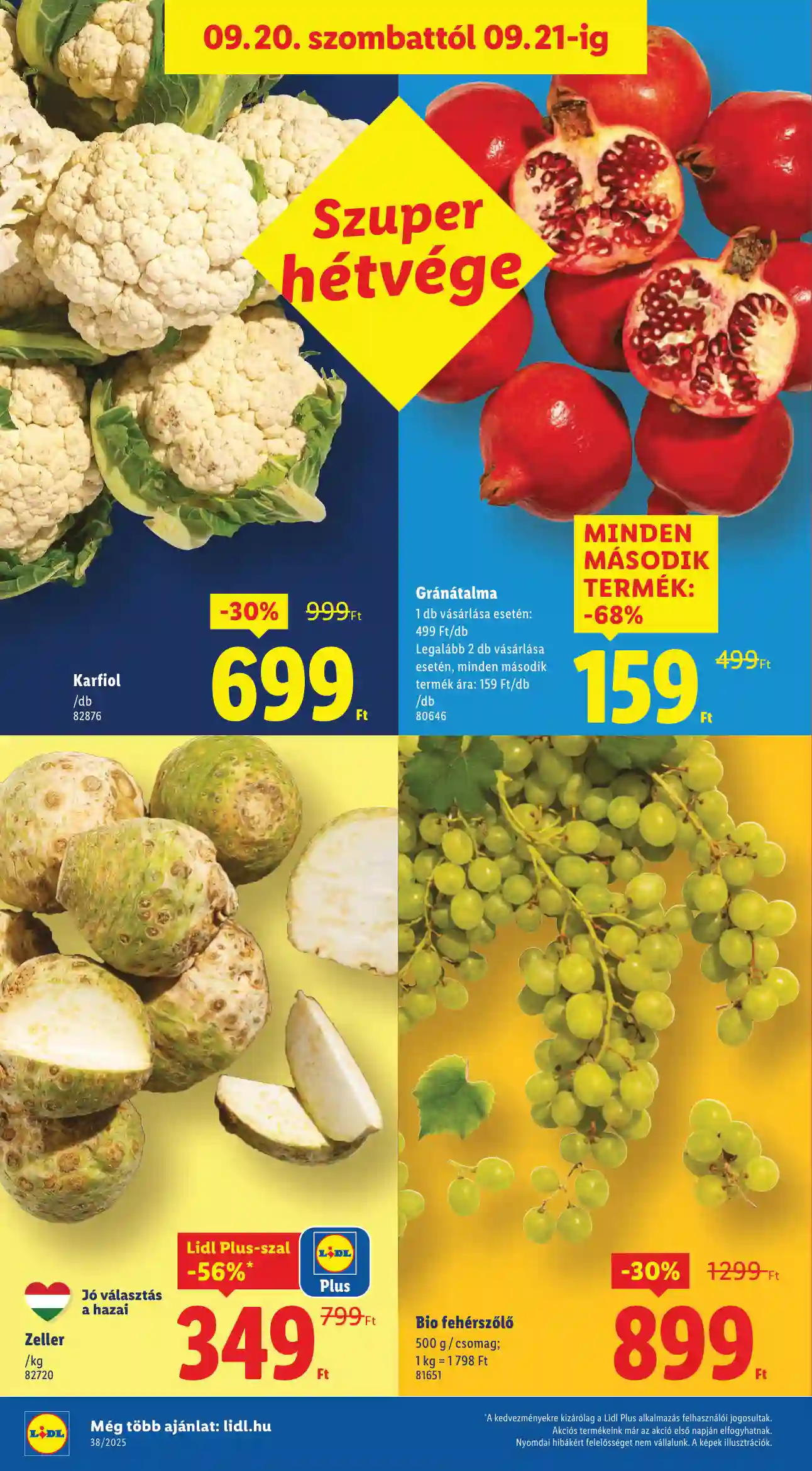 Lidl akciós újság 38. hét (Érvényes 09.18-től) (45 oldal)