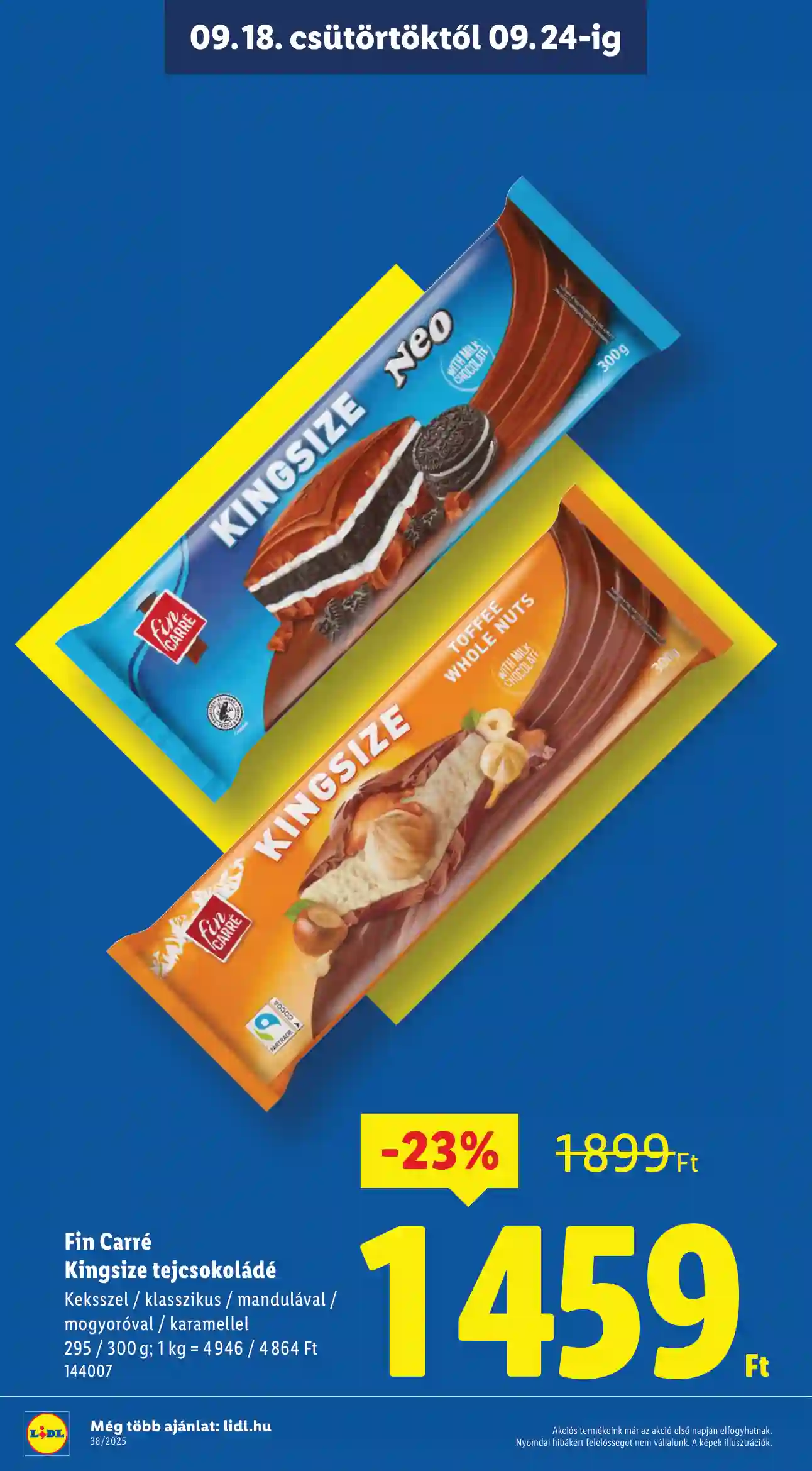 Lidl akciós újság 38. hét (Érvényes 09.18-től) (46 oldal)