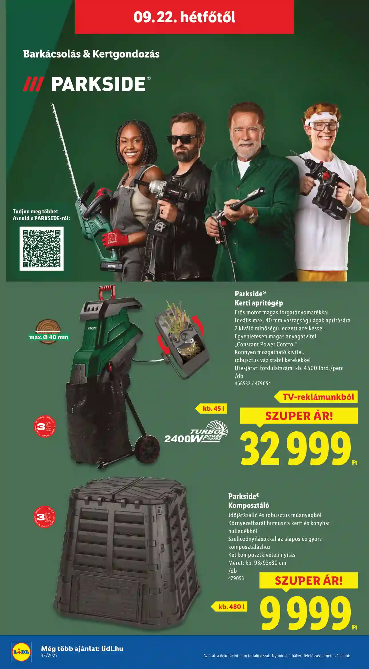 Lidl akciós újság 38. hét (Érvényes 09.18-től) (50 oldal)