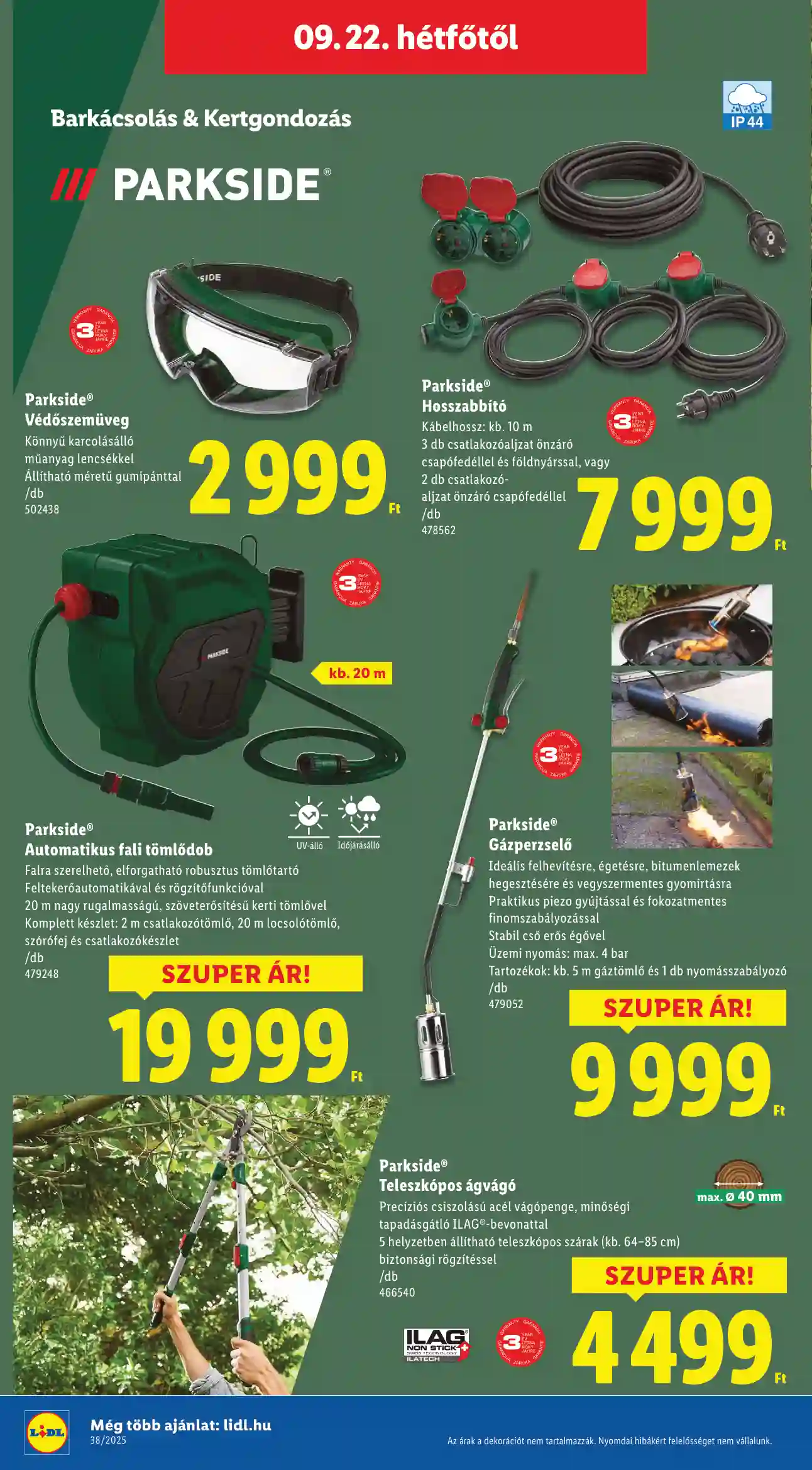 Lidl akciós újság 38. hét (Érvényes 09.18-től) (52 oldal)
