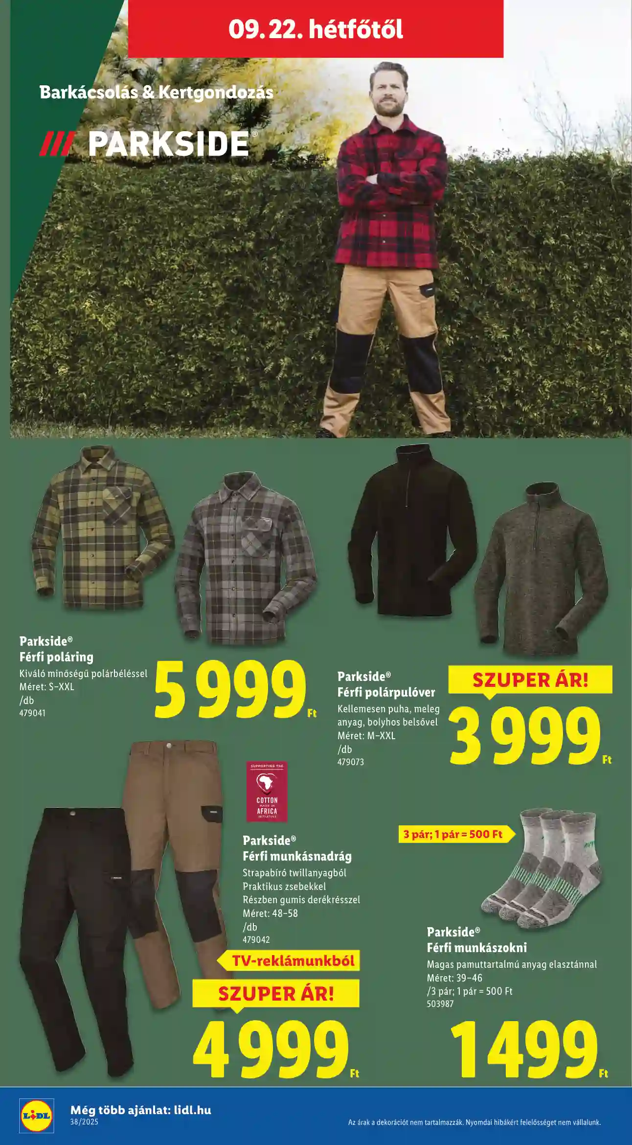 Lidl akciós újság 38. hét (Érvényes 09.18-től) (54 oldal)