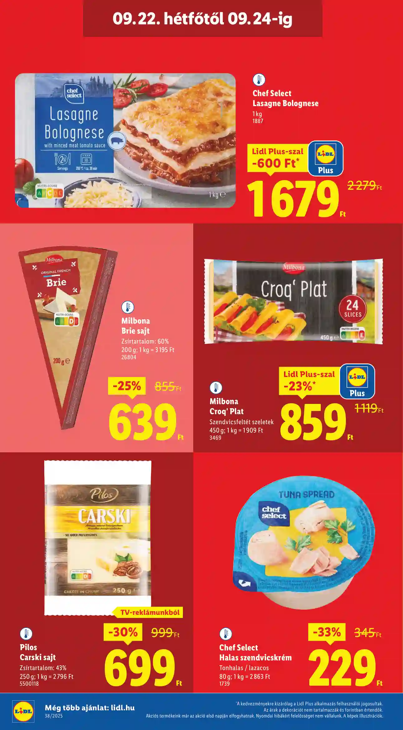 Lidl akciós újság 38. hét (Érvényes 09.18-től) (63 oldal)