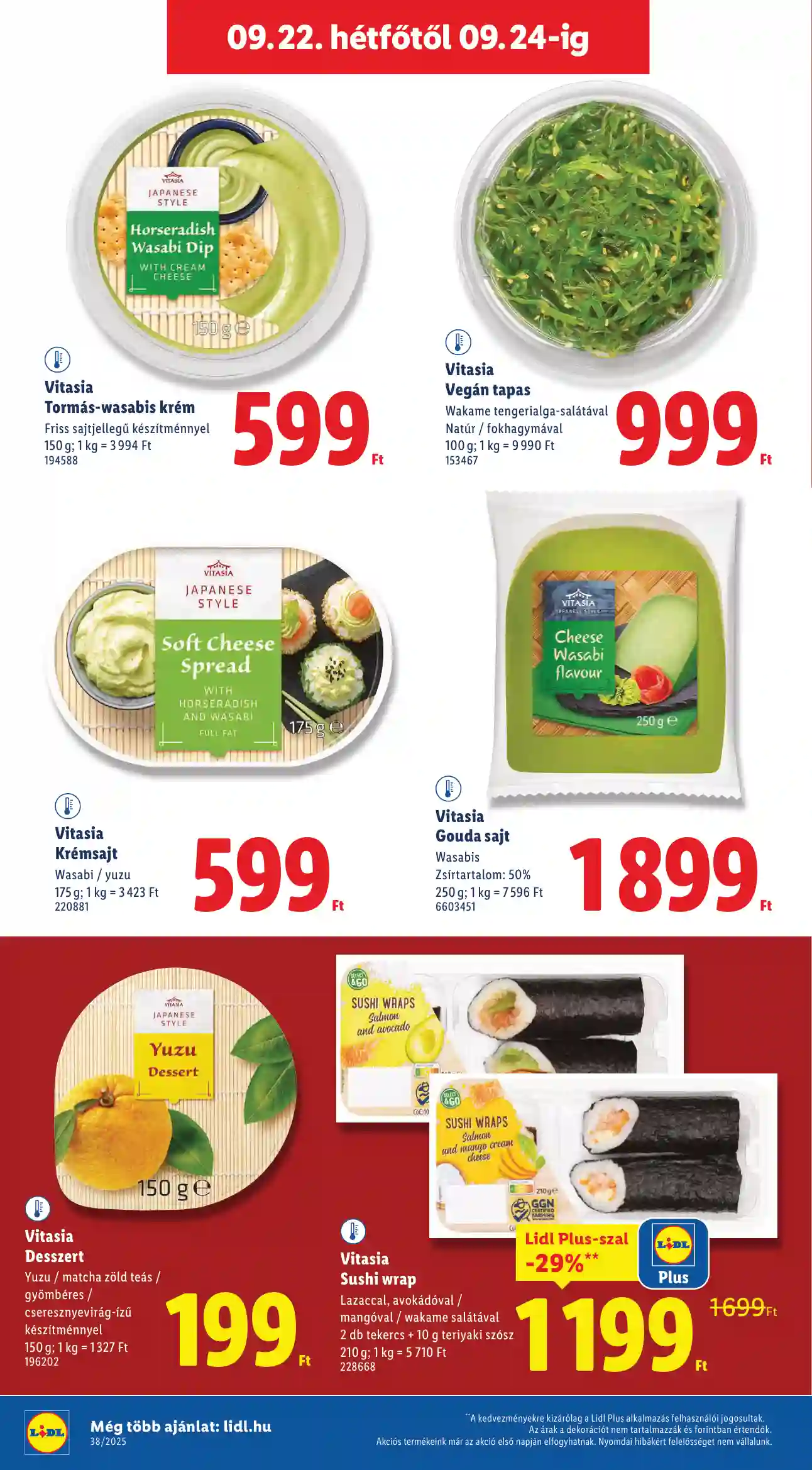 Lidl akciós újság 38. hét (Érvényes 09.18-től) (67 oldal)