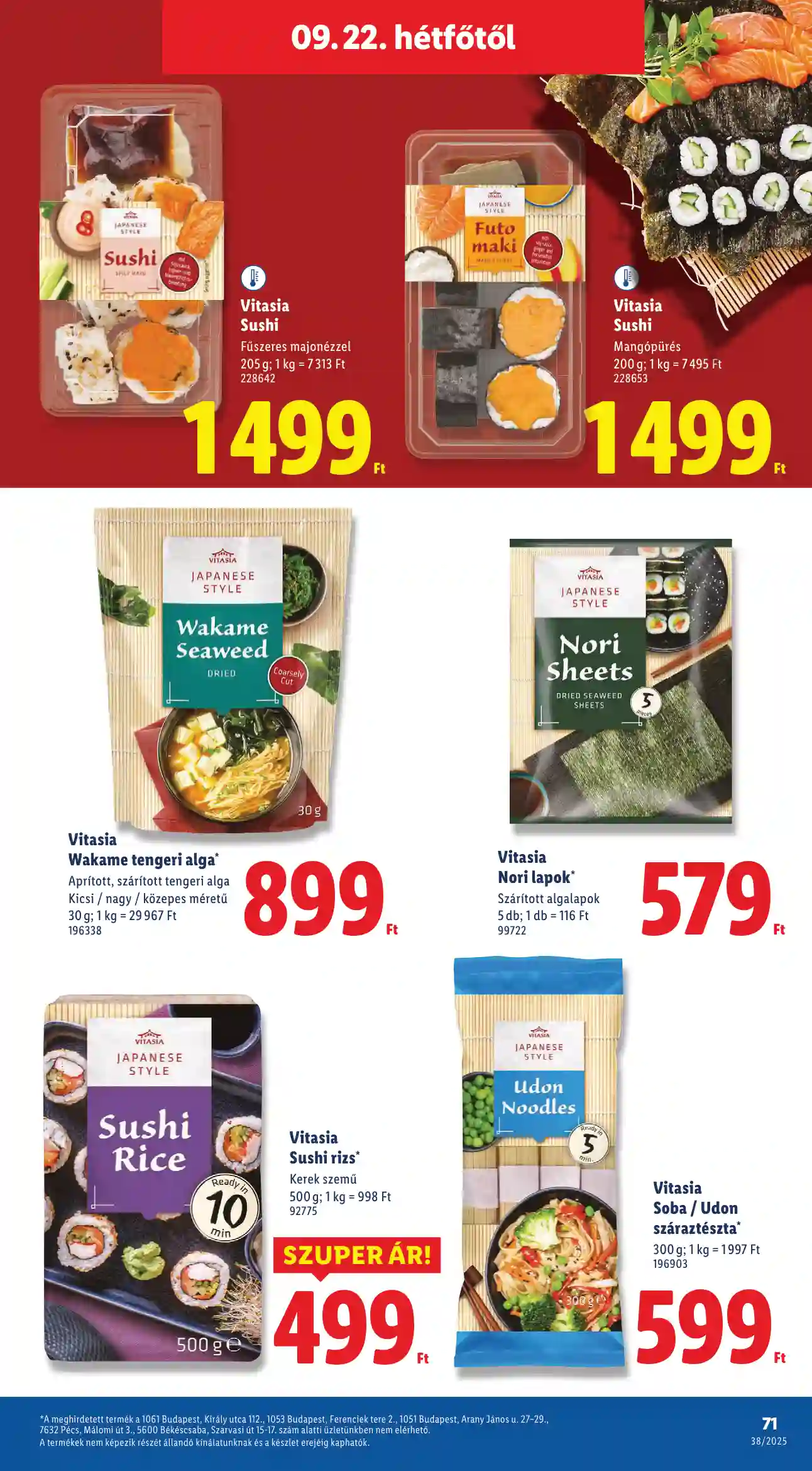Lidl akciós újság 38. hét (Érvényes 09.18-től) (69 oldal)