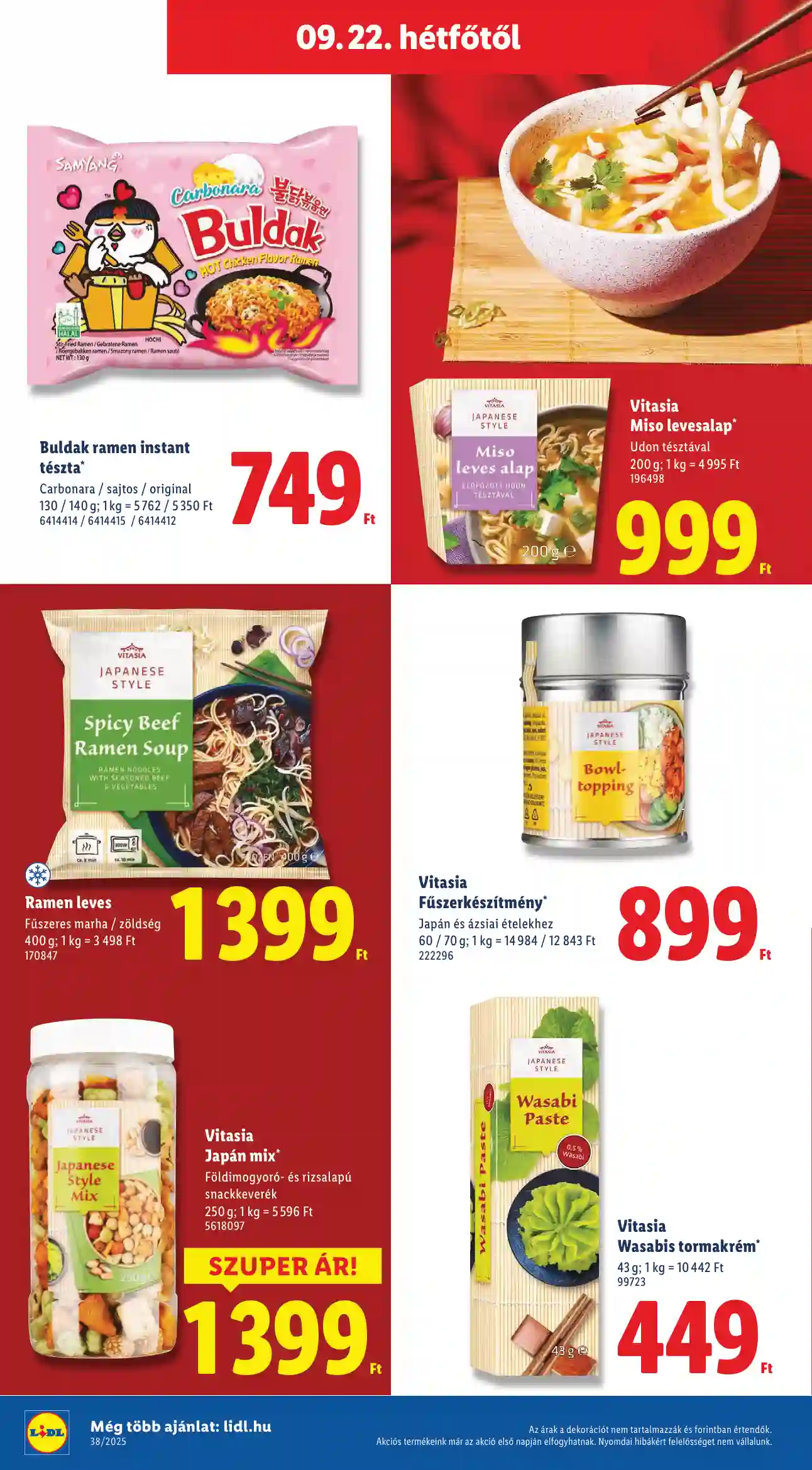 Lidl akciós újság 38. hét (Érvényes 09.18-től) (70 oldal)