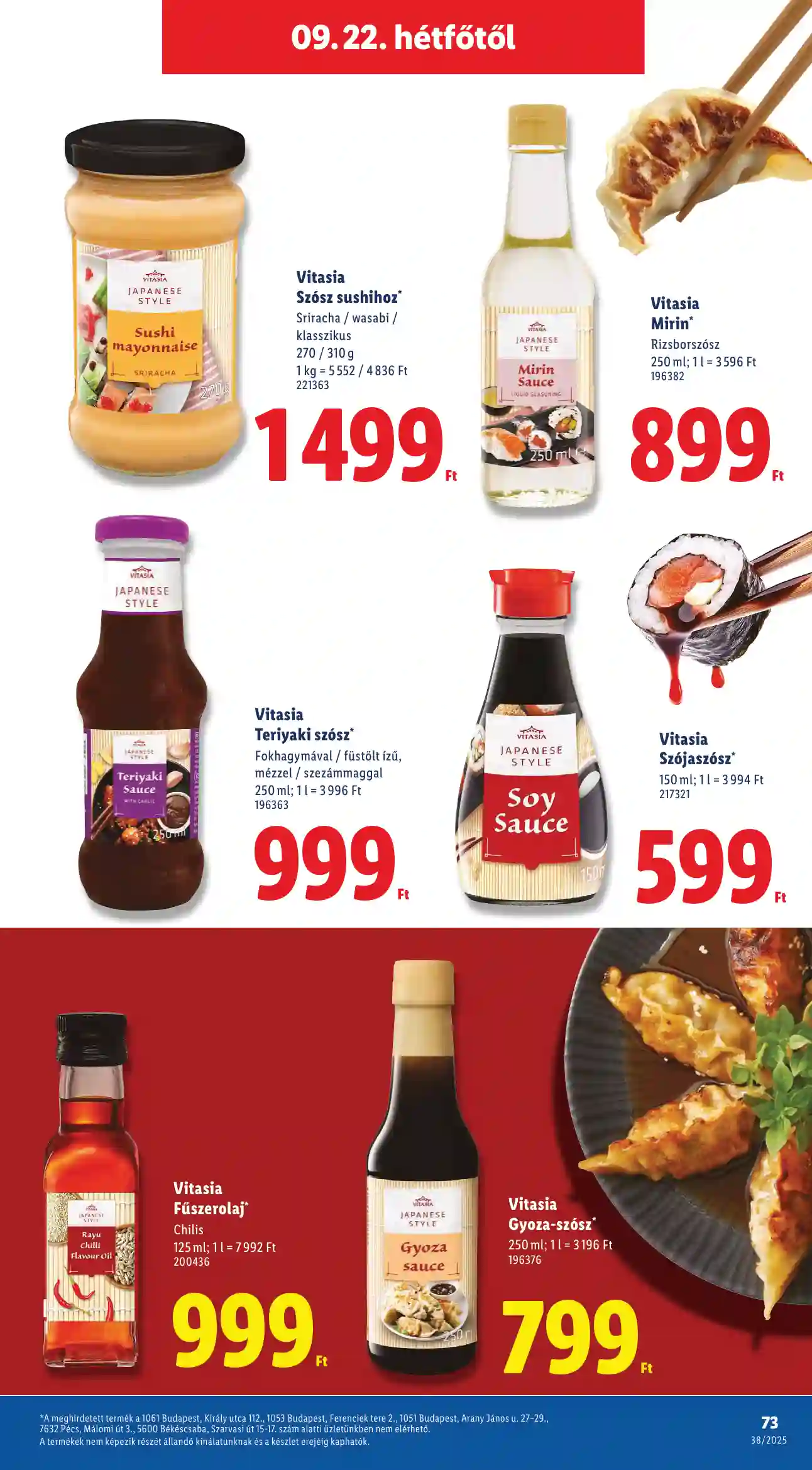 Lidl akciós újság 38. hét (Érvényes 09.18-től) (71 oldal)