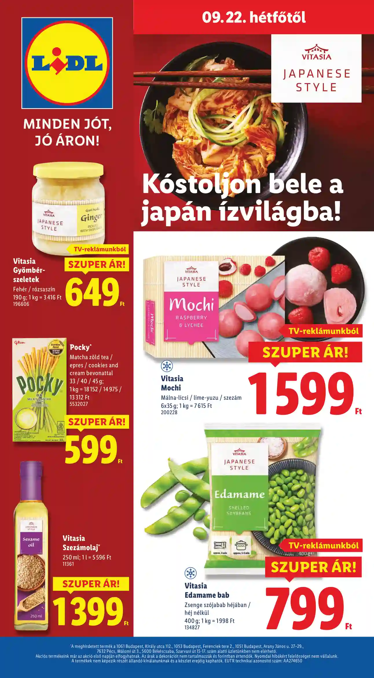 Lidl akciós újság 38. hét (Érvényes 09.18-től) (74 oldal)