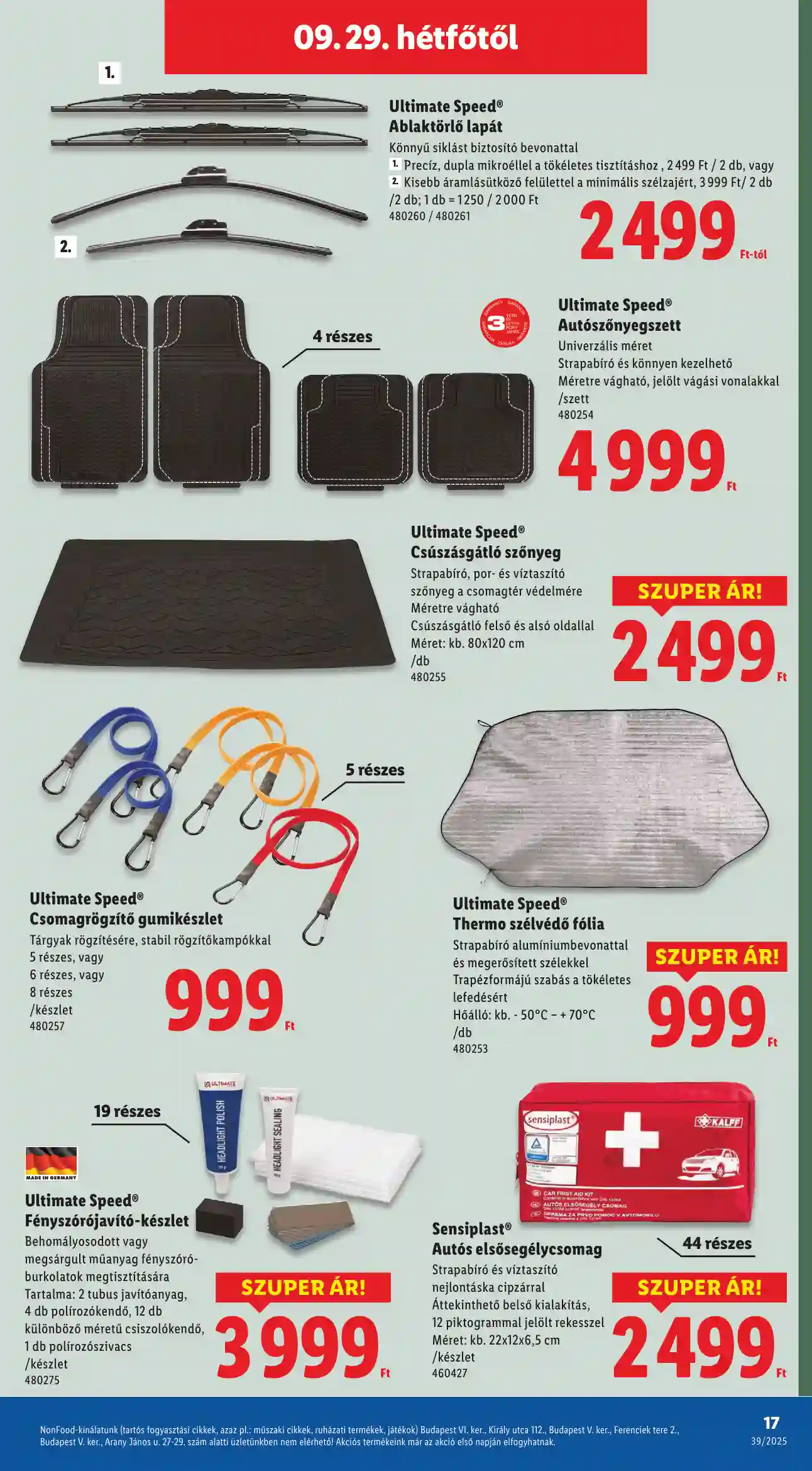 Lidl akciós újság 39. hét (Érvényes 09.25-től) (9 oldal)