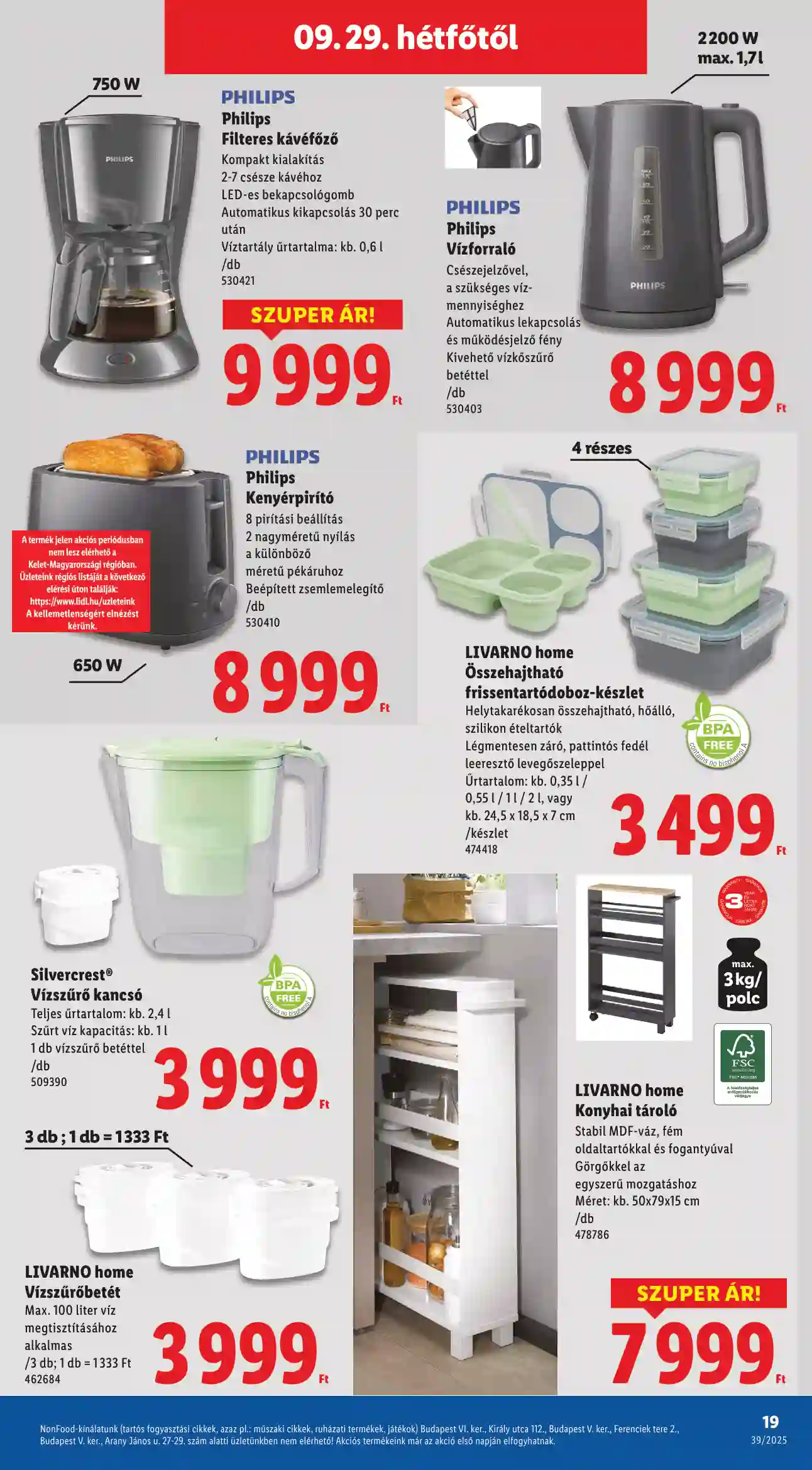 Lidl akciós újság 39. hét (Érvényes 09.25-től) (11 oldal)