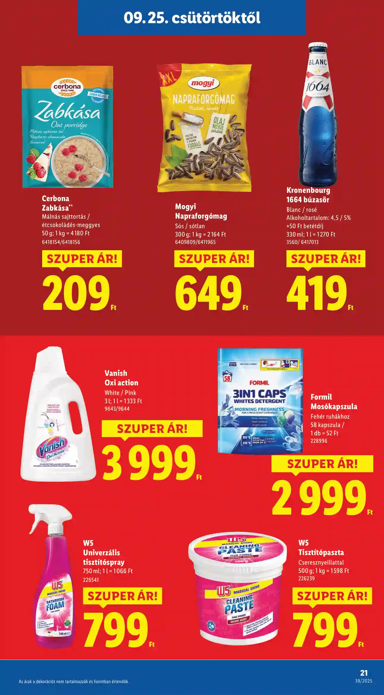 Lidl akciós újság 39. hét (Érvényes 09.25-től) (14 oldal)