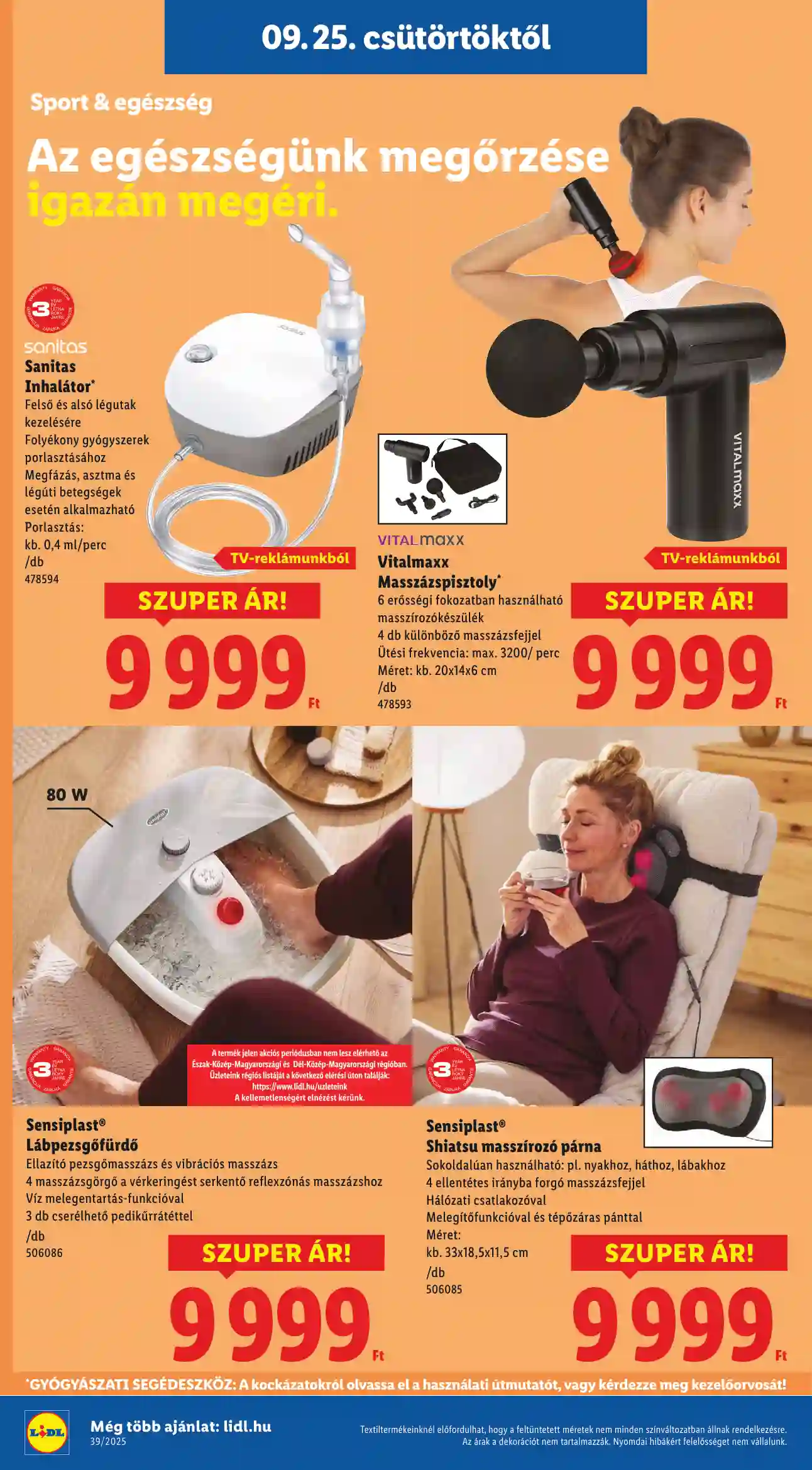 Lidl akciós újság 39. hét (Érvényes 09.25-től) (23 oldal)