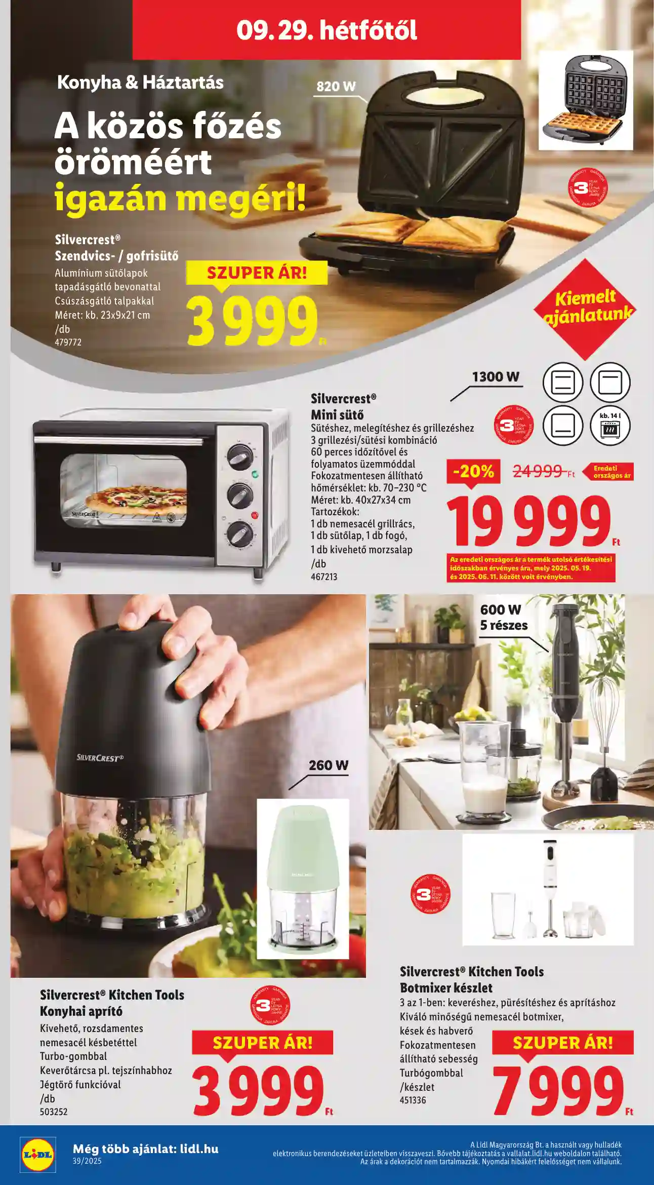 Lidl akciós újság 39. hét (Érvényes 09.25-től) (50 oldal)
