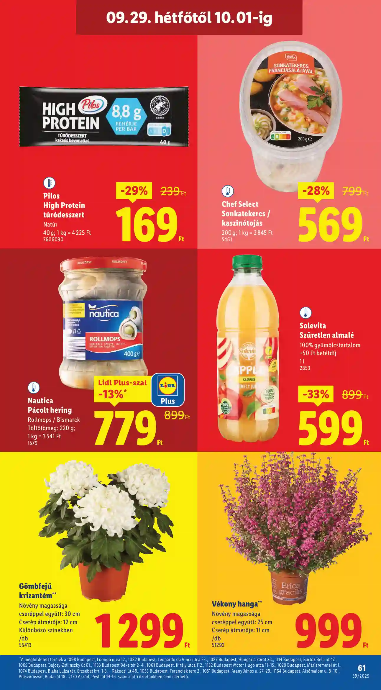 Lidl akciós újság 39. hét (Érvényes 09.25-től) (58 oldal)