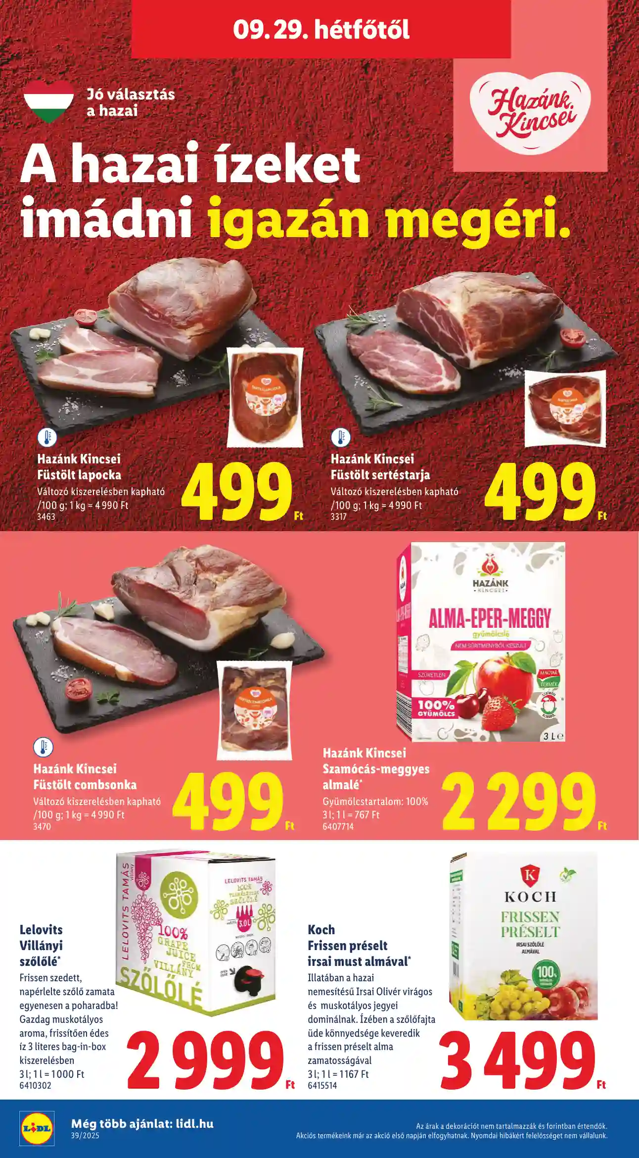 Lidl akciós újság 39. hét (Érvényes 09.25-től) (59 oldal)