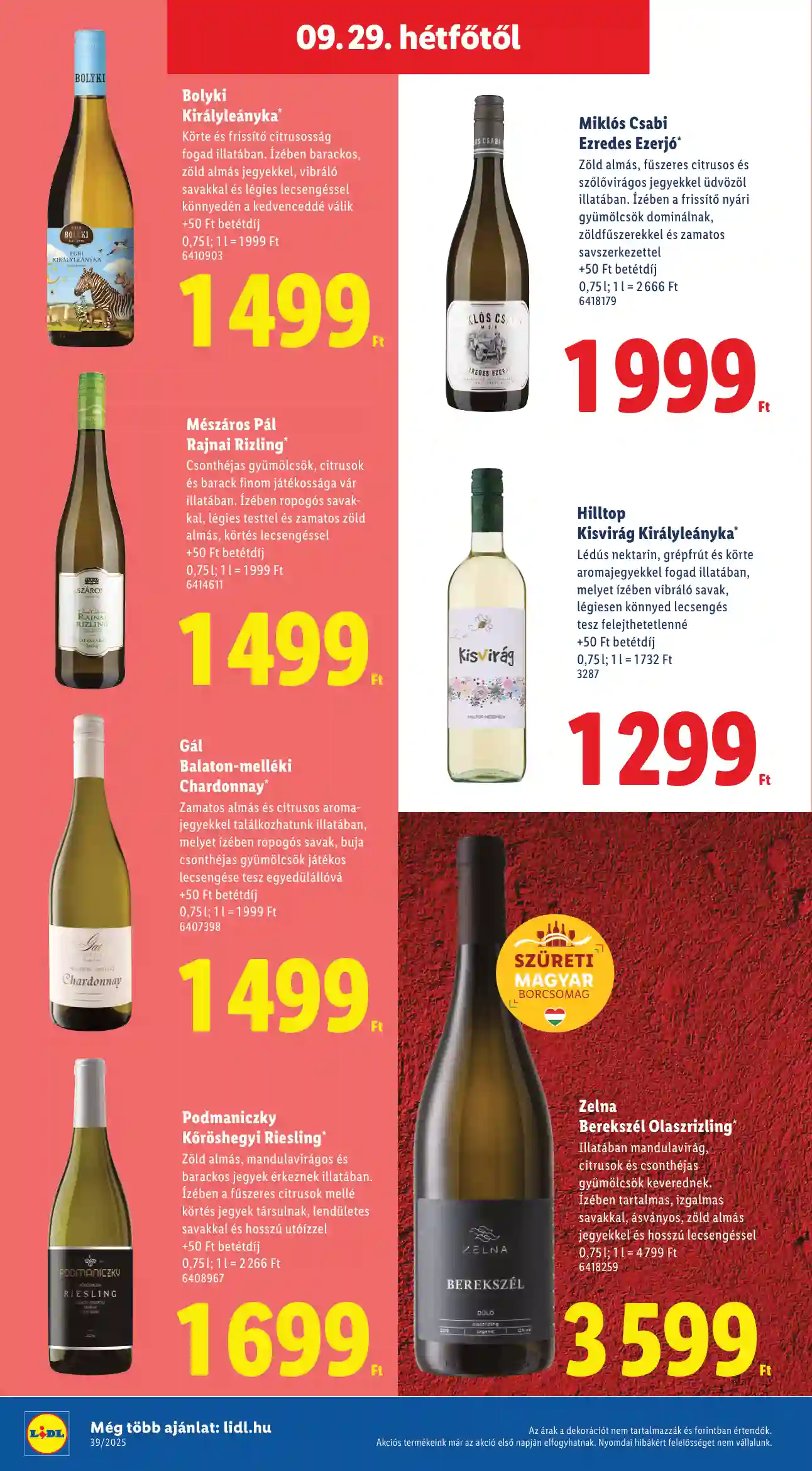 Lidl akciós újság 39. hét (Érvényes 09.25-től) (61 oldal)