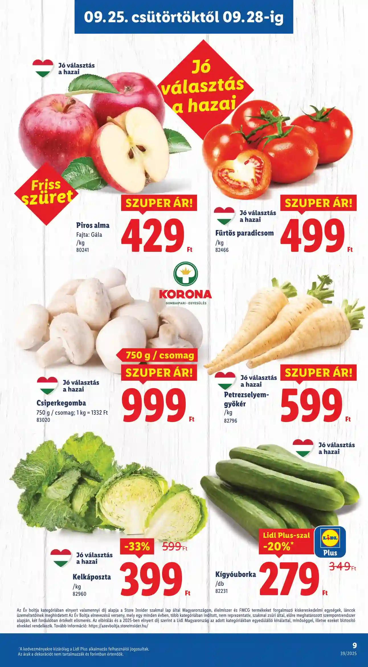 Lidl akciós újság 39. hét (Érvényes 09.25-től) (69 oldal)