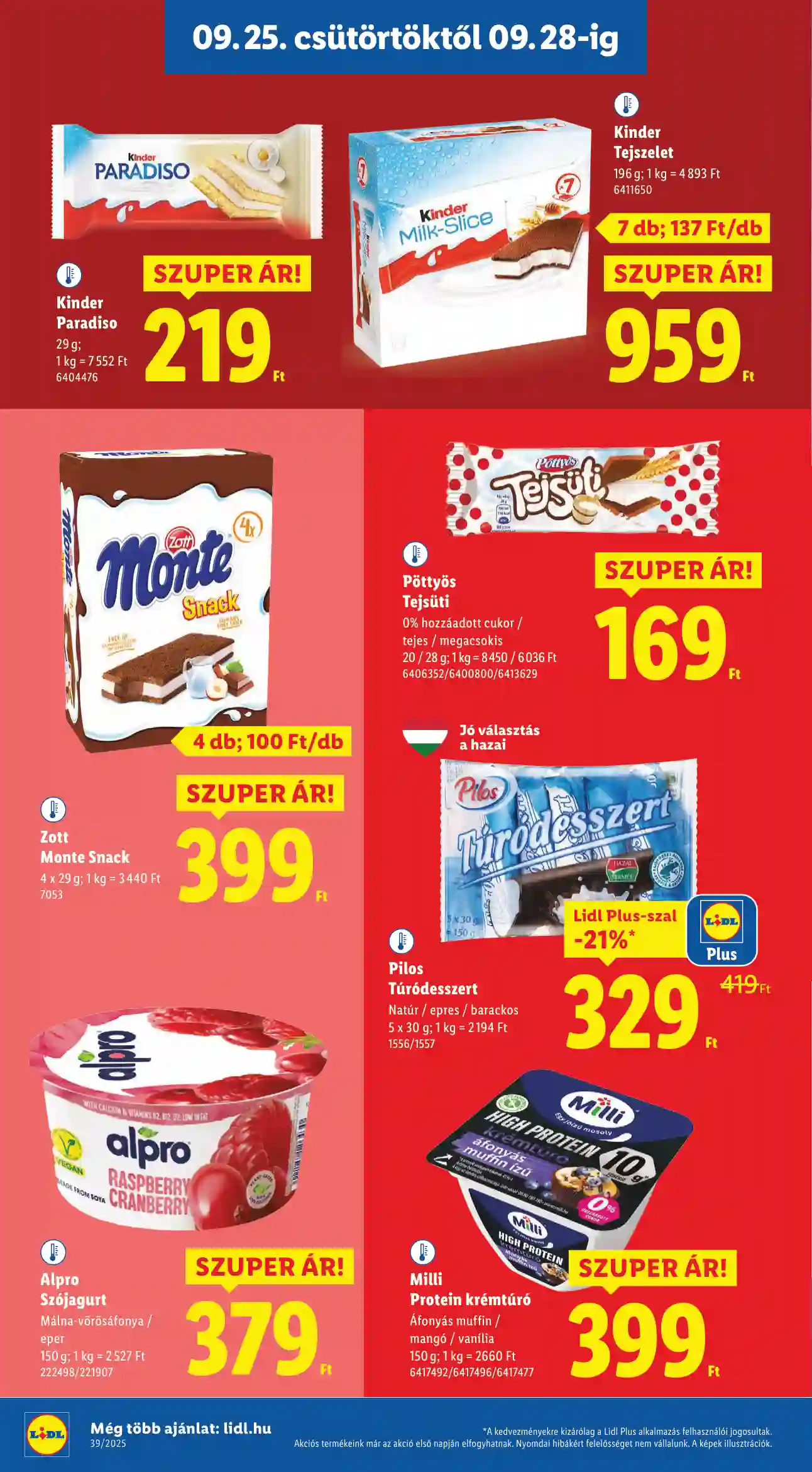Lidl akciós újság 39. hét (Érvényes 09.25-től) (6 oldal)