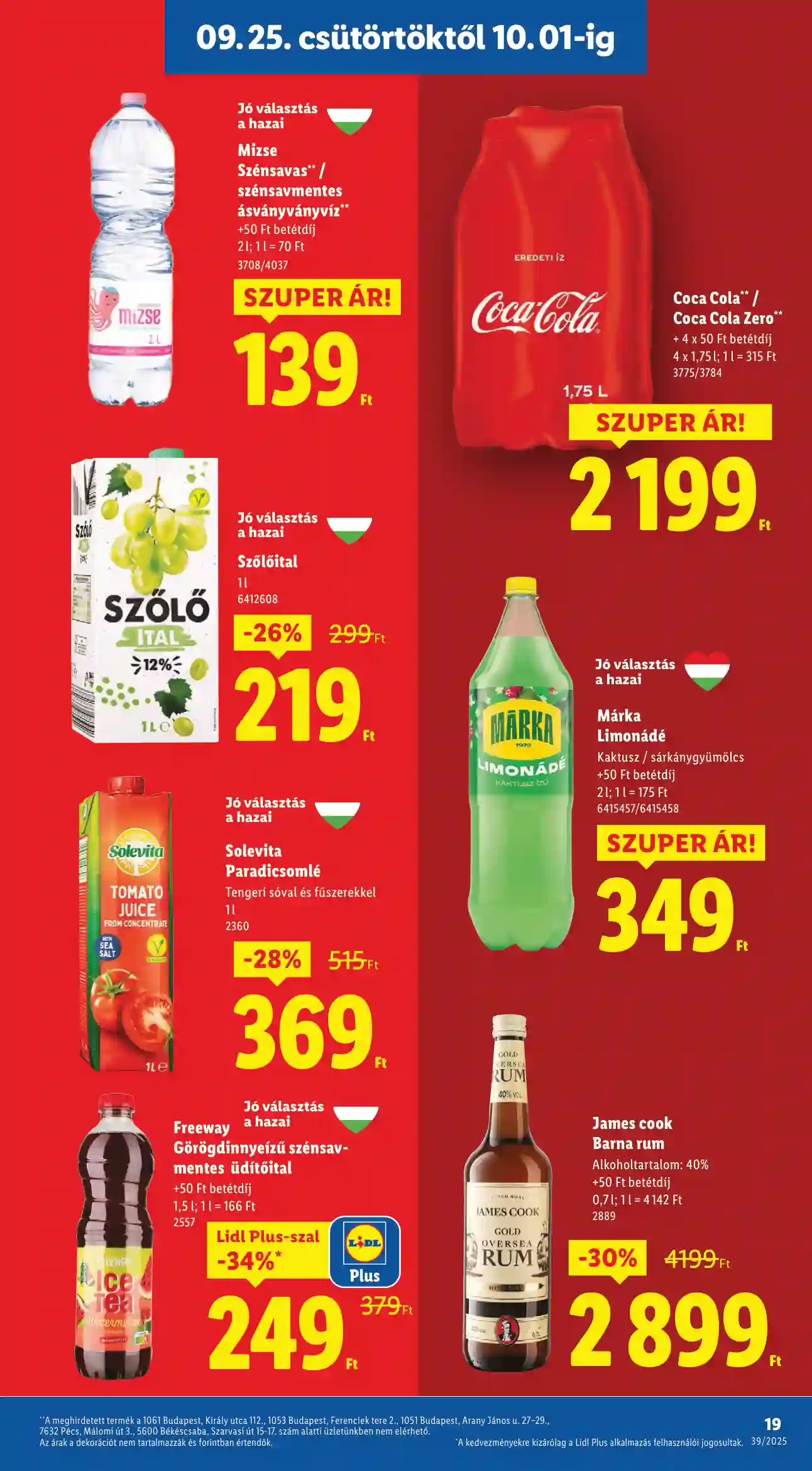 Lidl akciós újság 39. hét (Érvényes 09.25-től) (11 oldal)